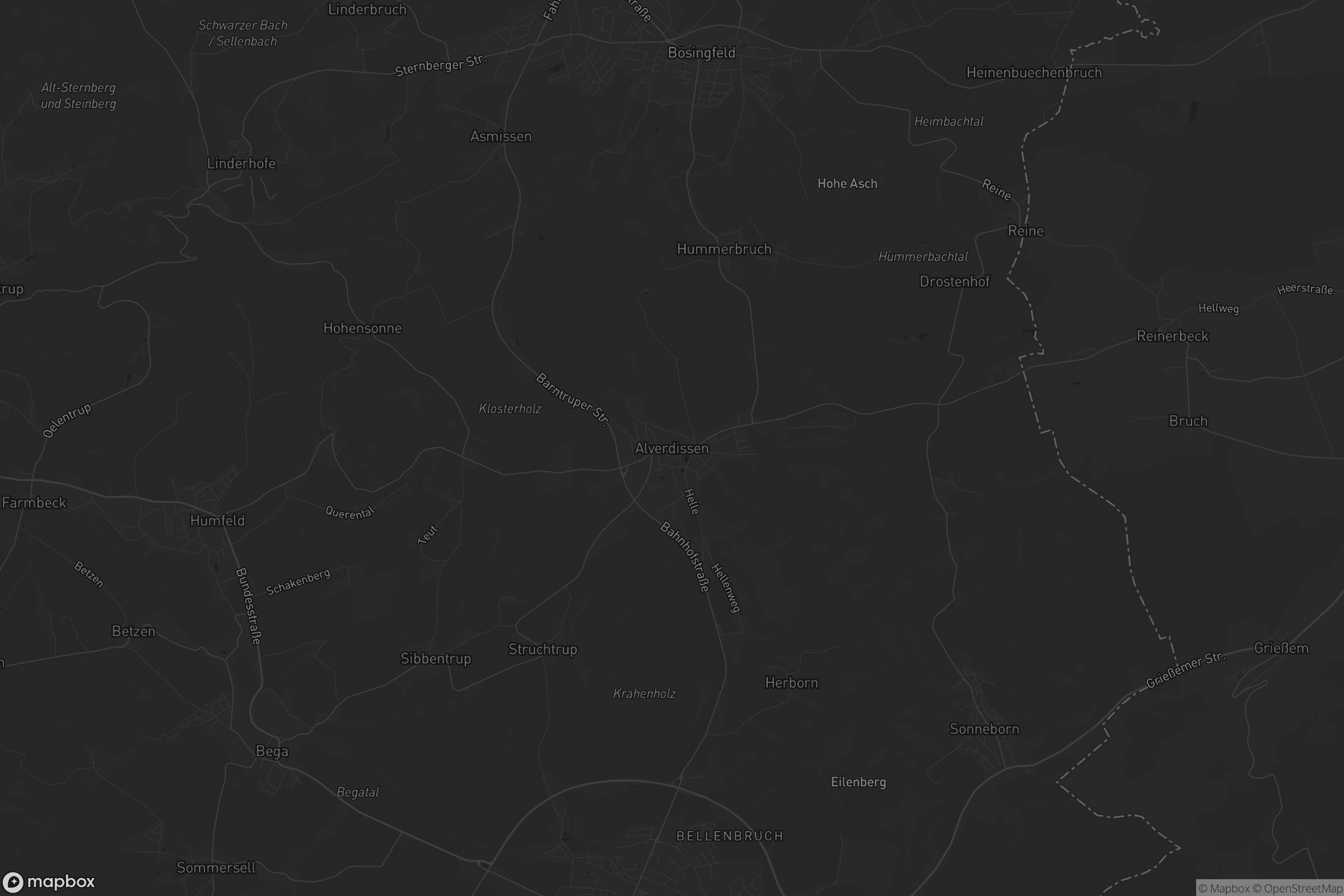 Karte von Alverdissen