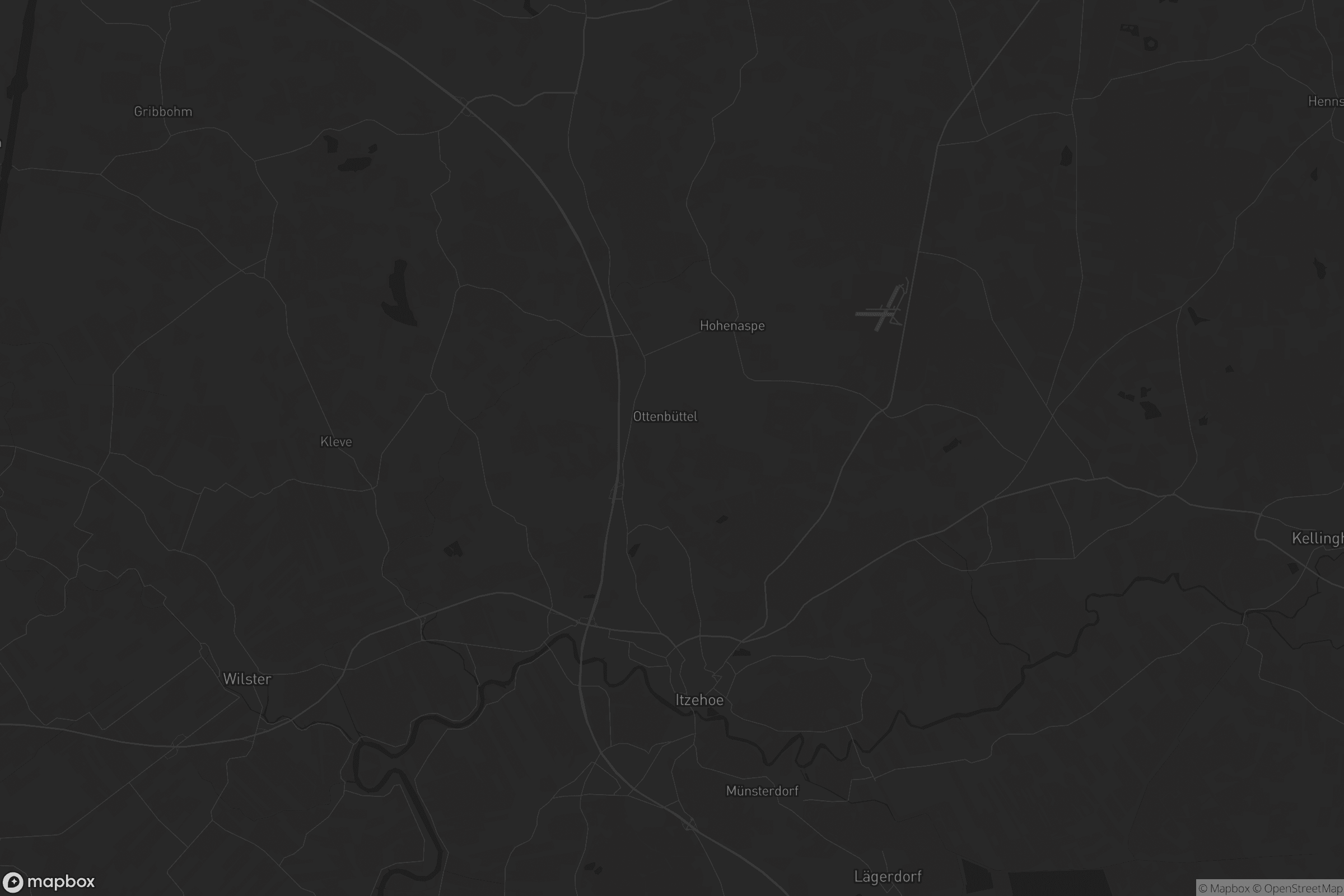 Karte von Amt Itzehoe-Land