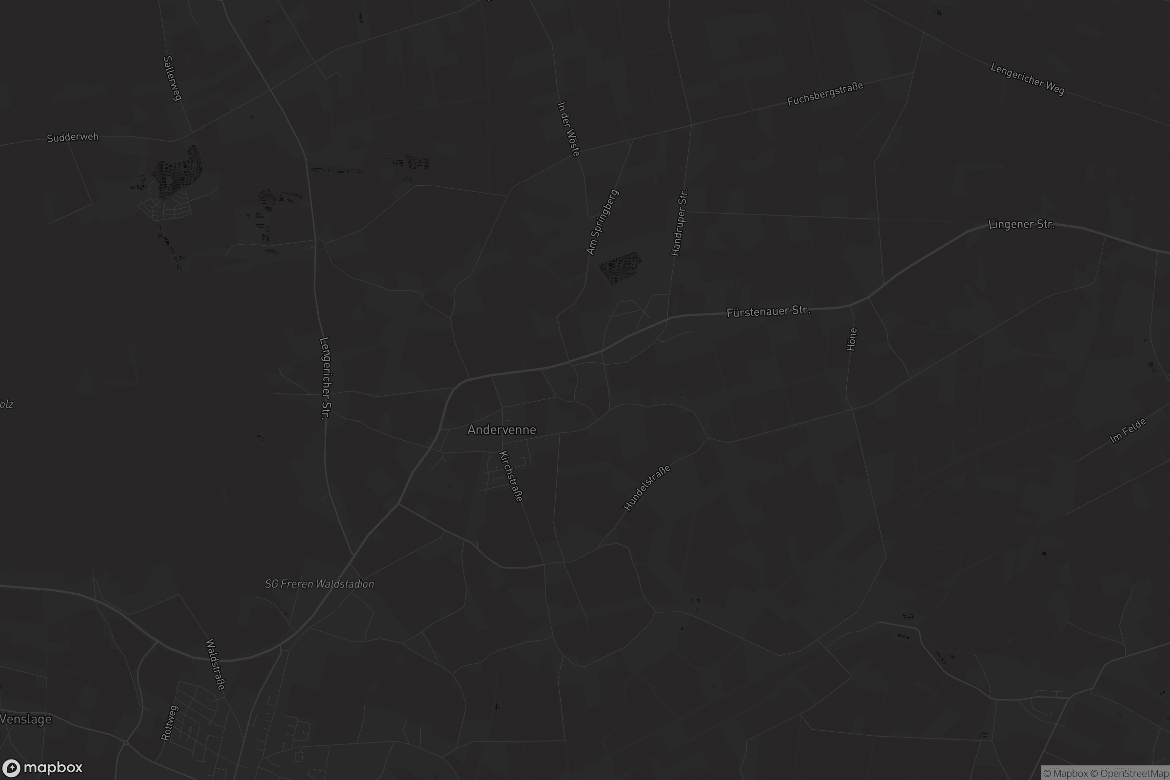 Karte von Andervenne