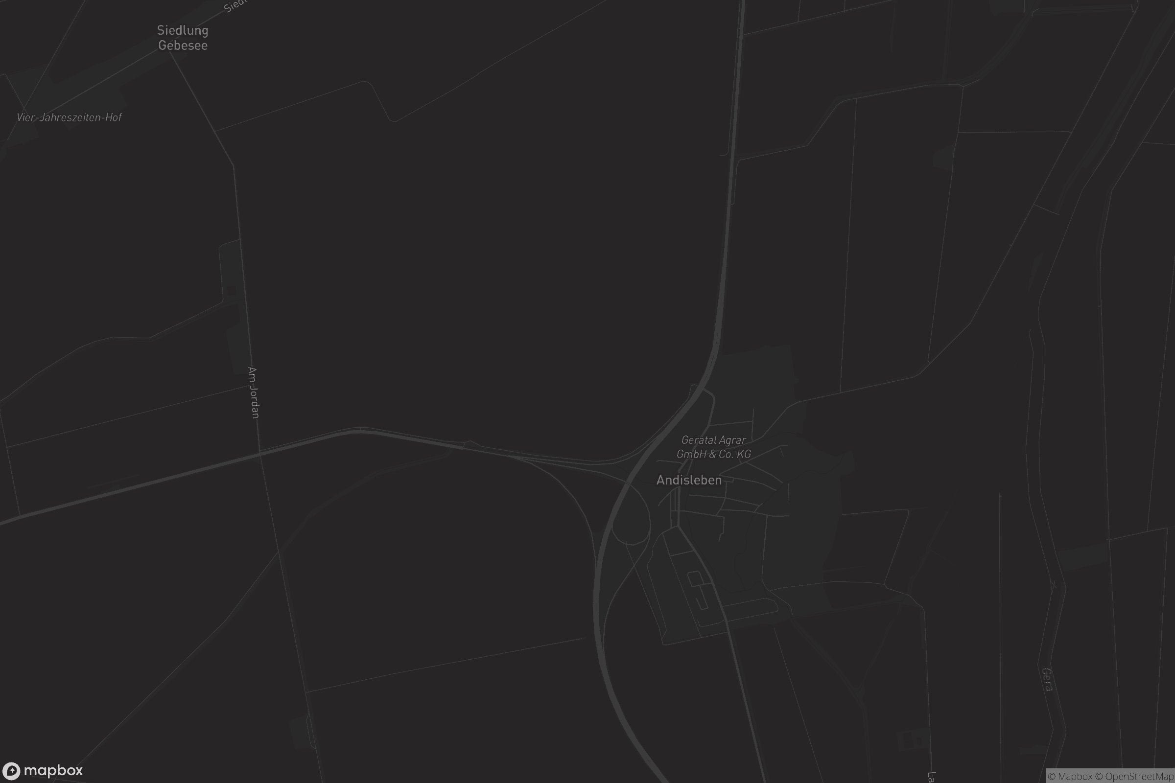 Karte von Andisleben