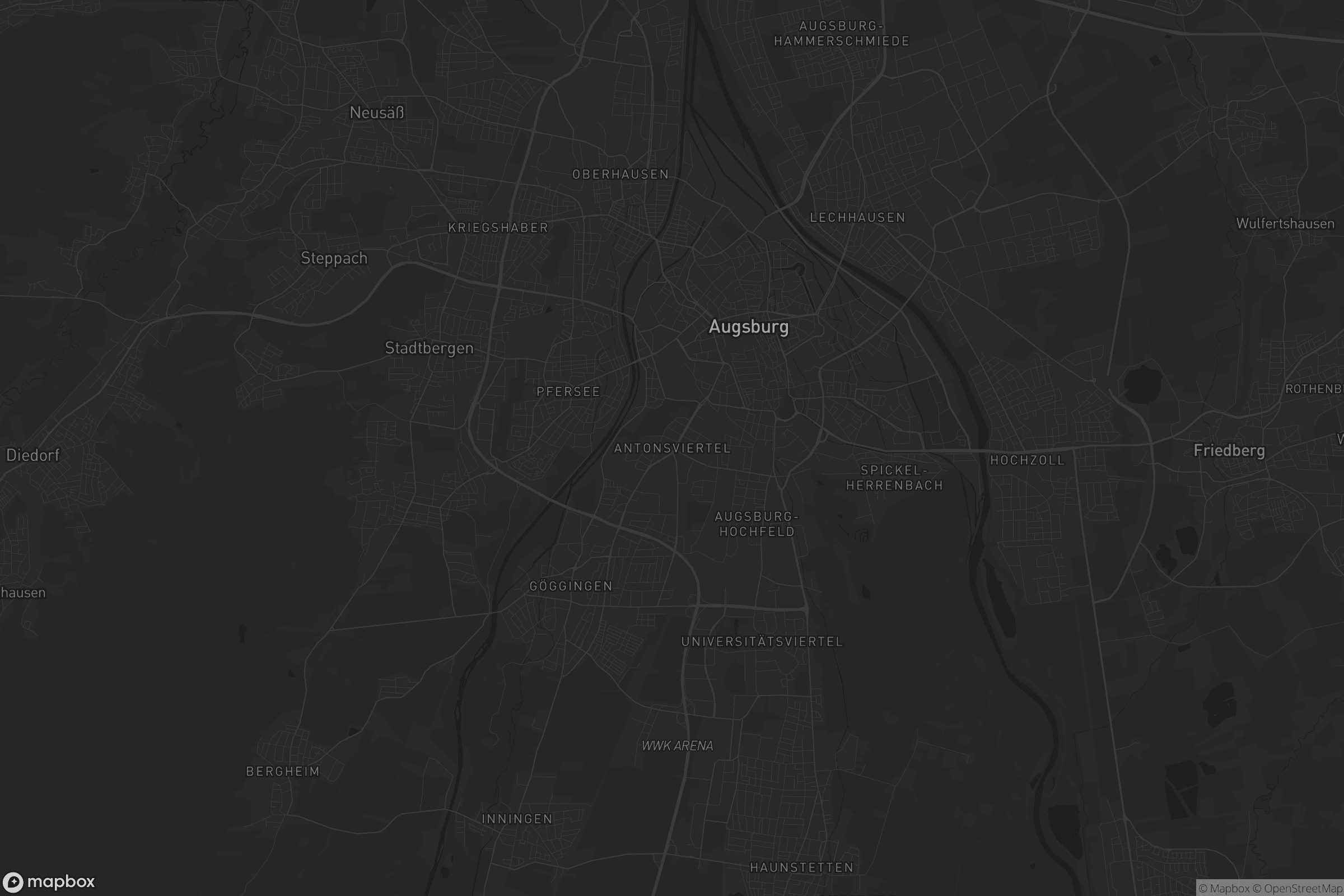 Karte von Antonsviertel