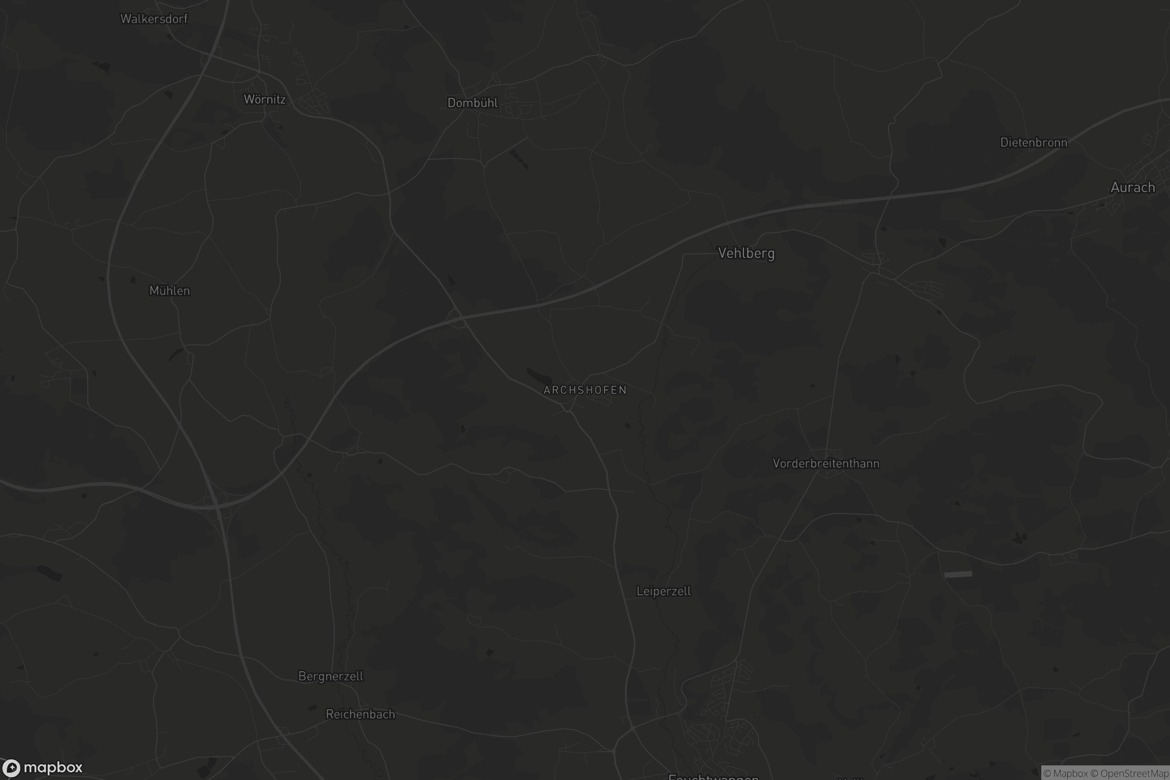 Karte von Archshofen