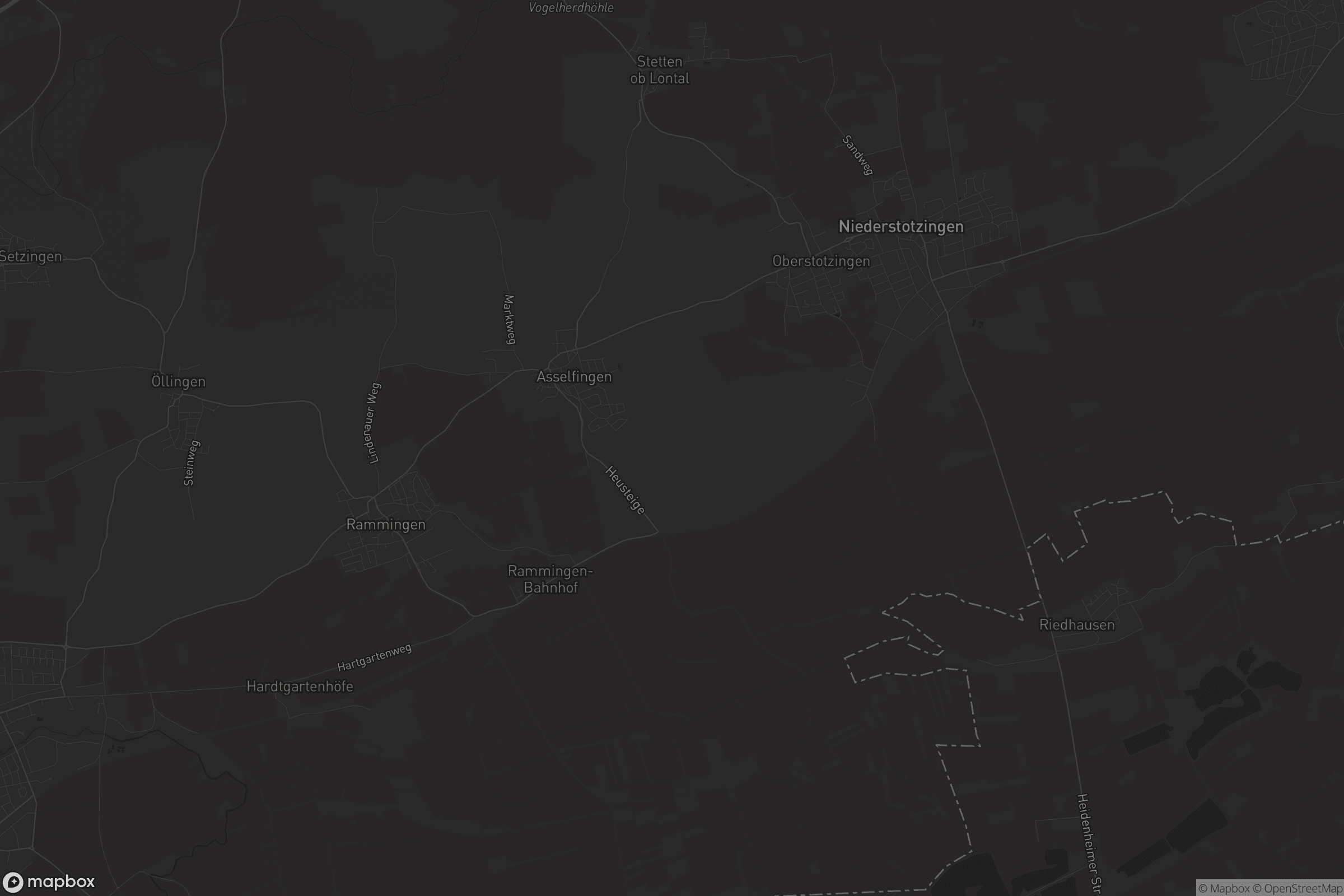 Karte von Asselfingen