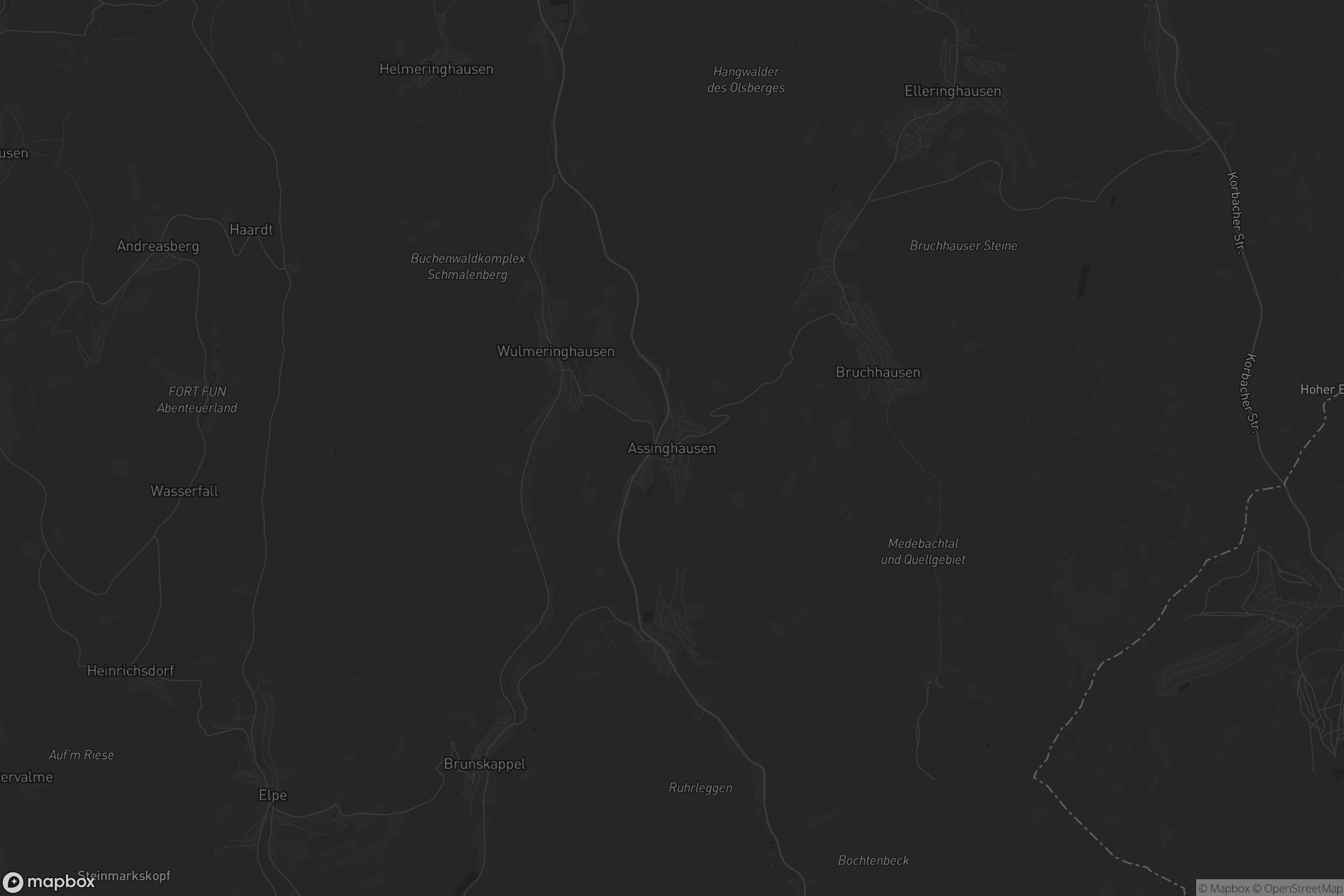 Karte von Assinghausen