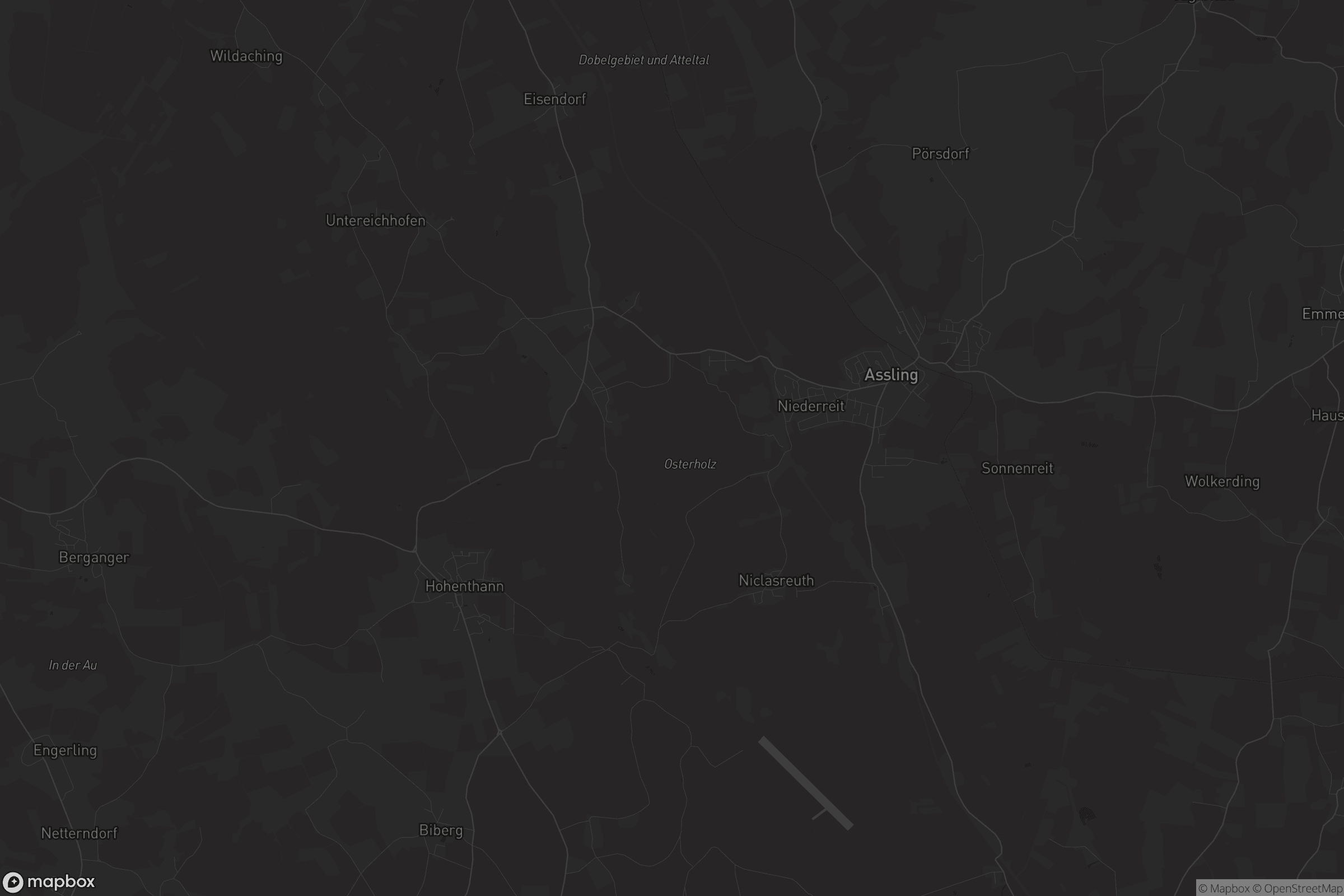 Karte von Aßling