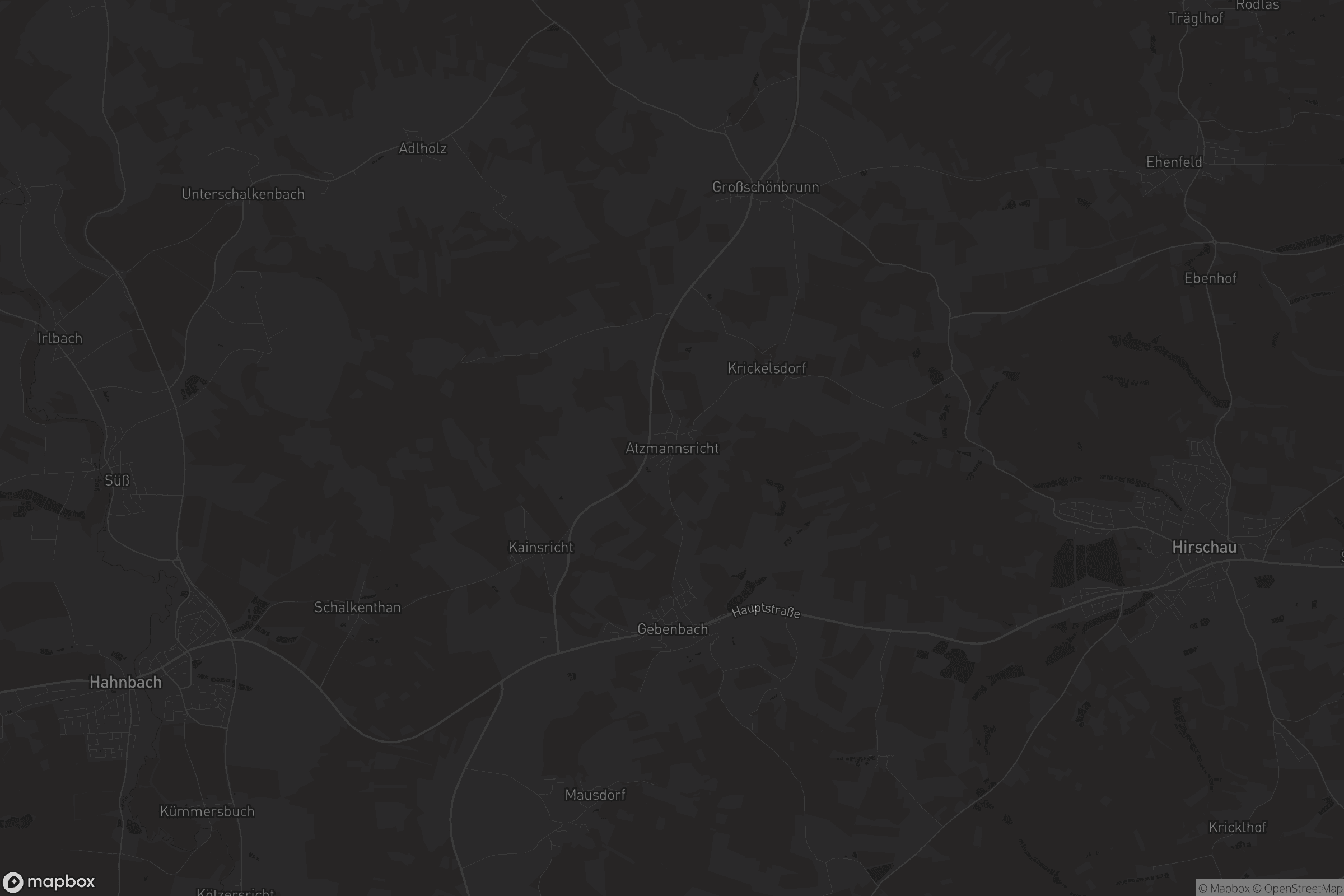 Karte von Atzmannsricht