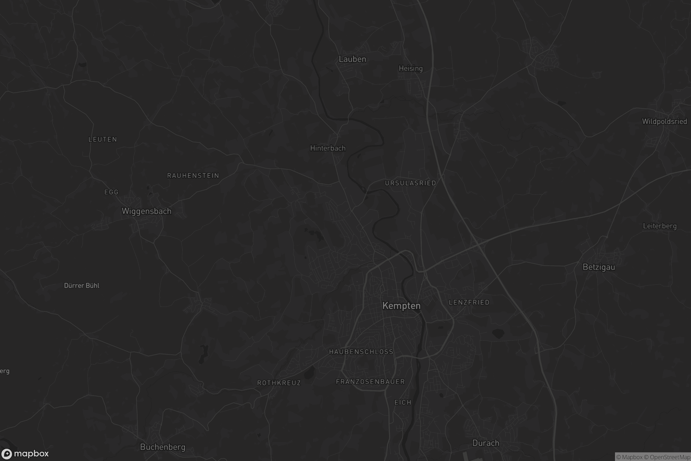 Karte von Auf der Halde