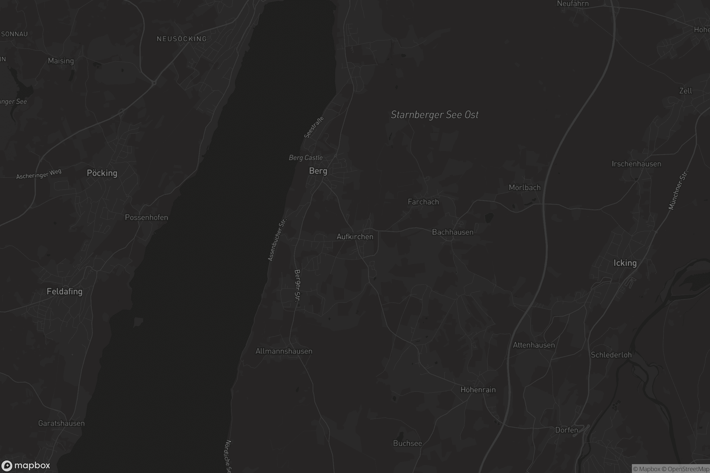 Karte von Aufkirchen