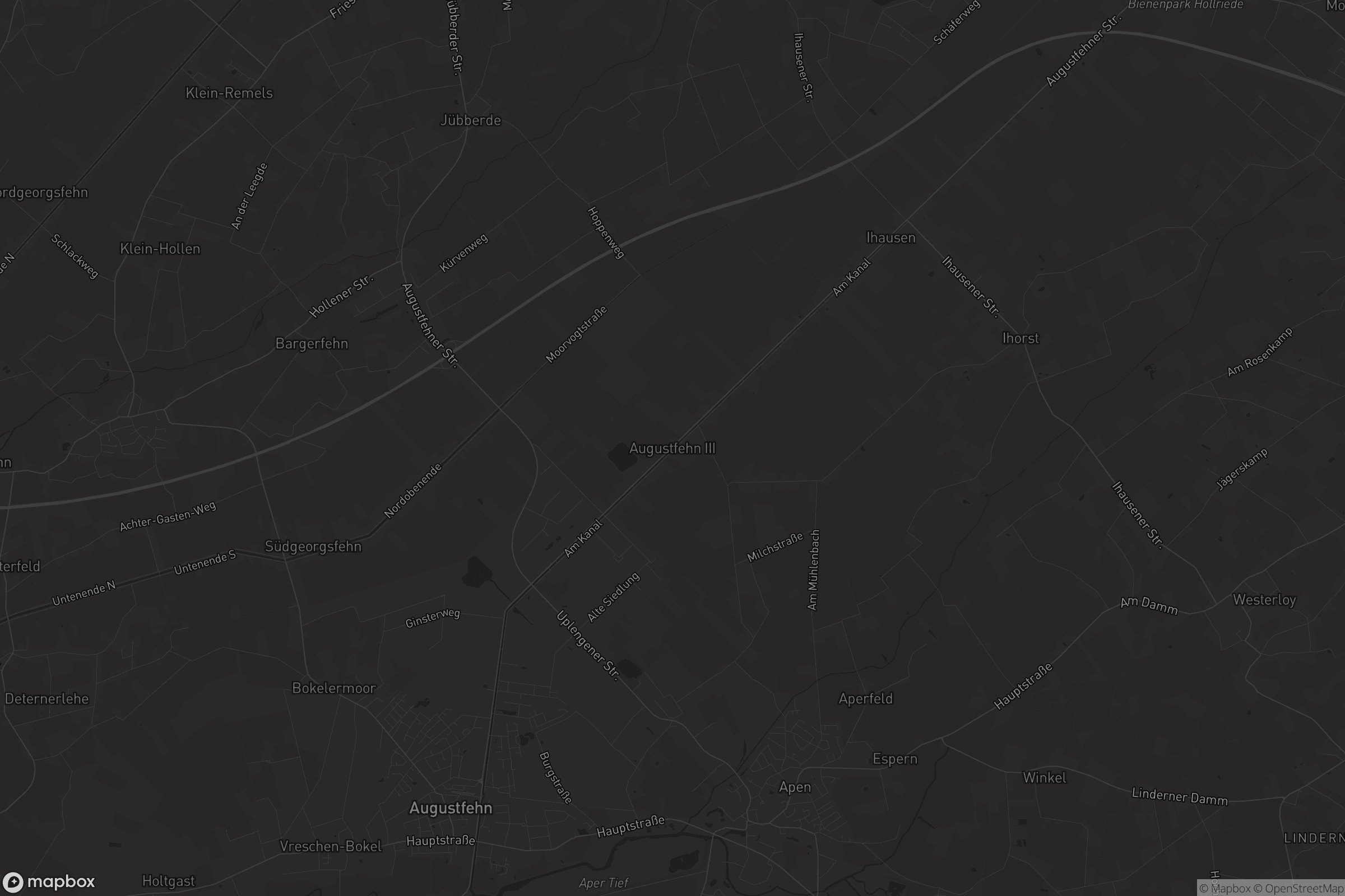 Karte von Augustfehn III