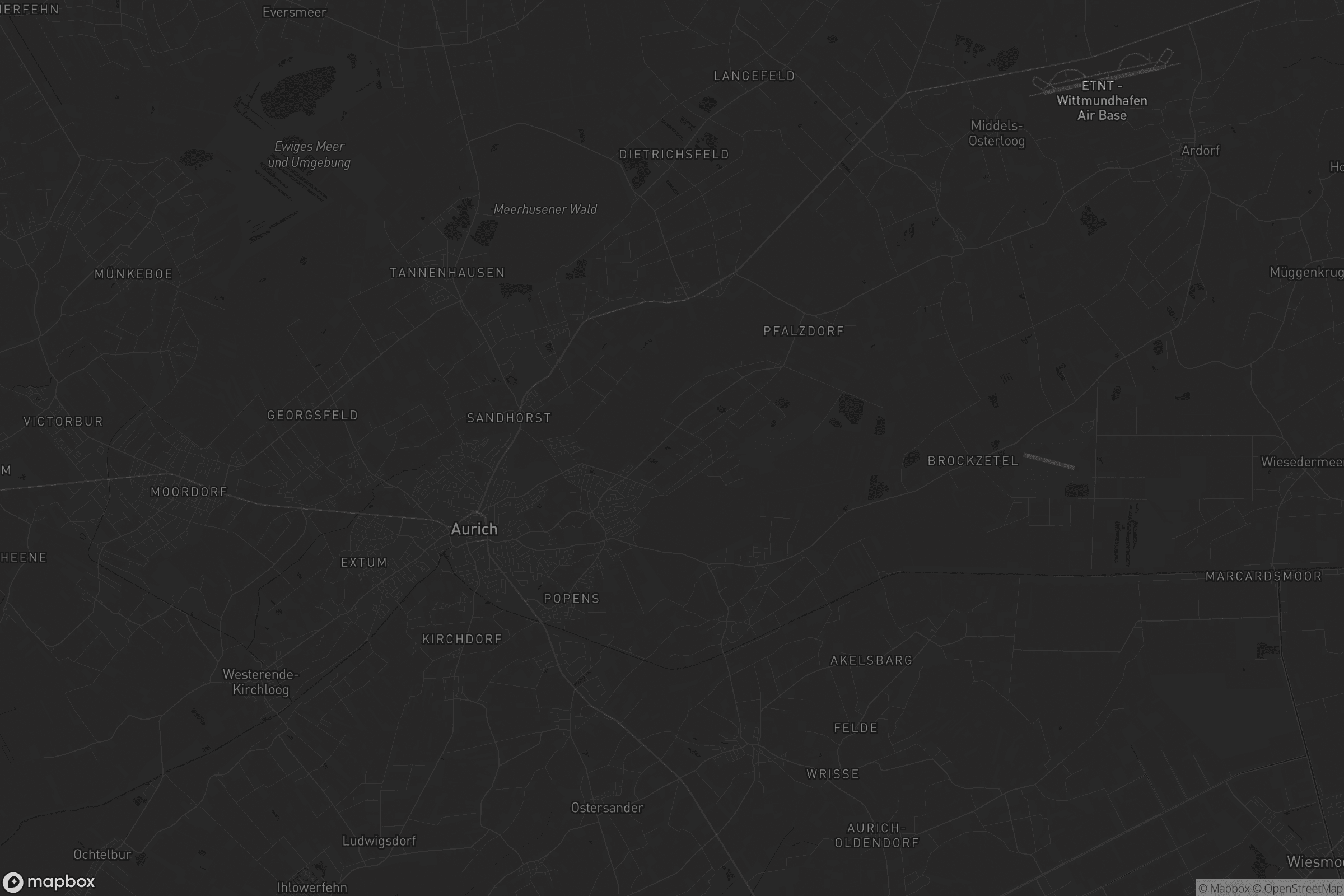 Karte von Aurich