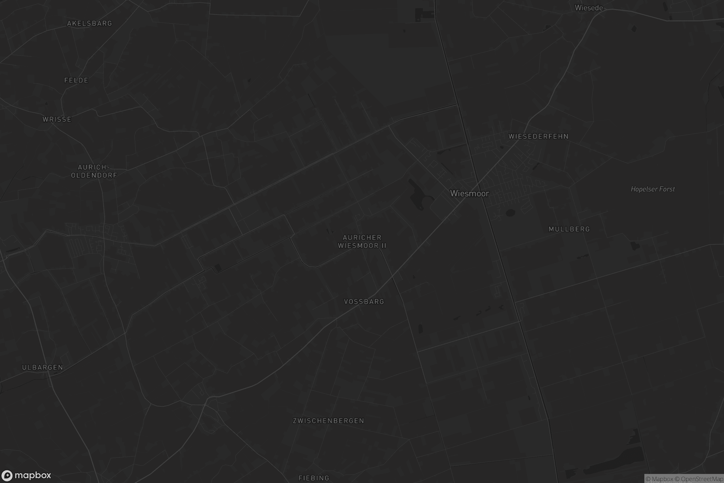 Karte von Auricher Wiesmoor II