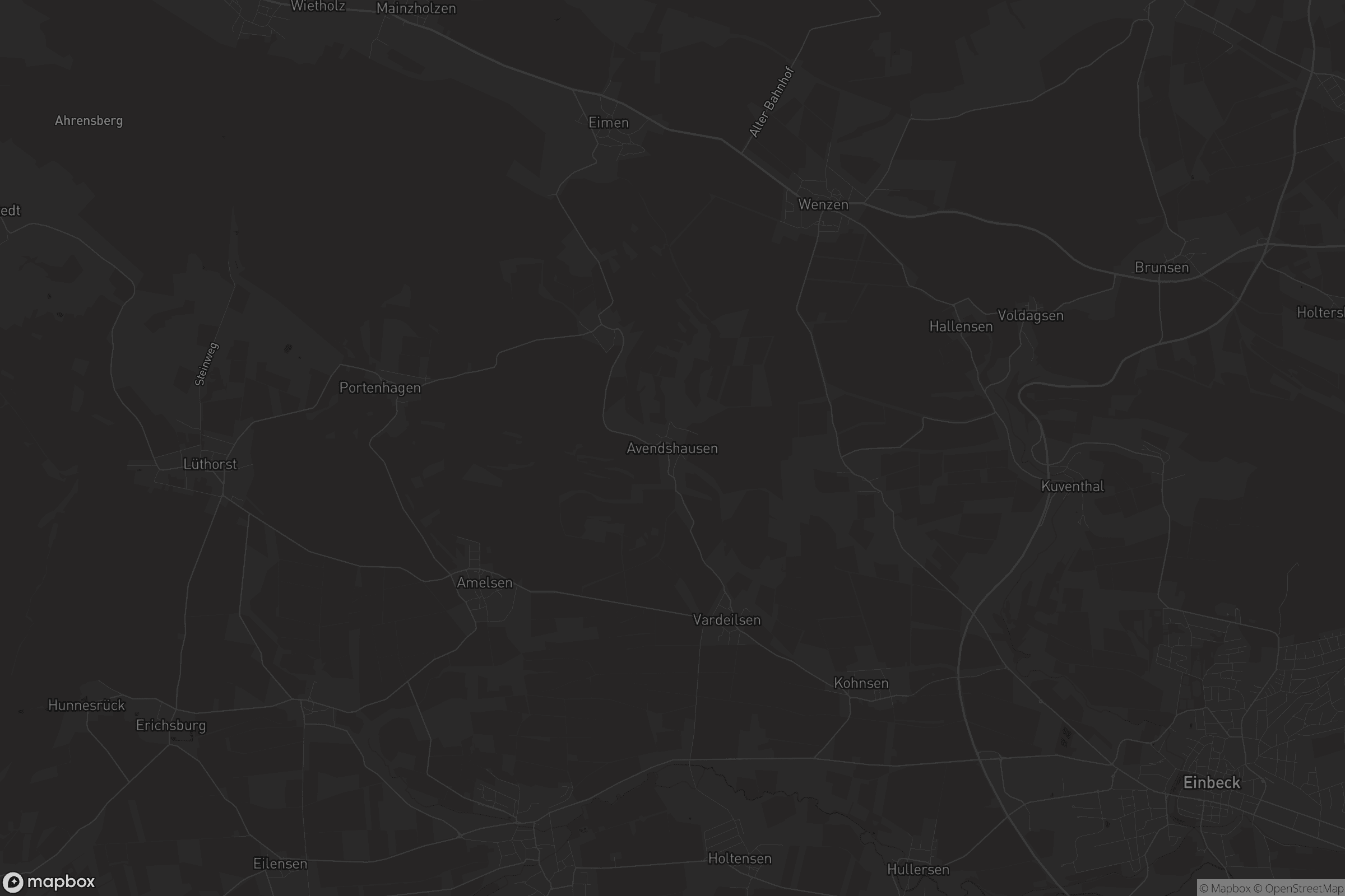 Karte von Avendshausen