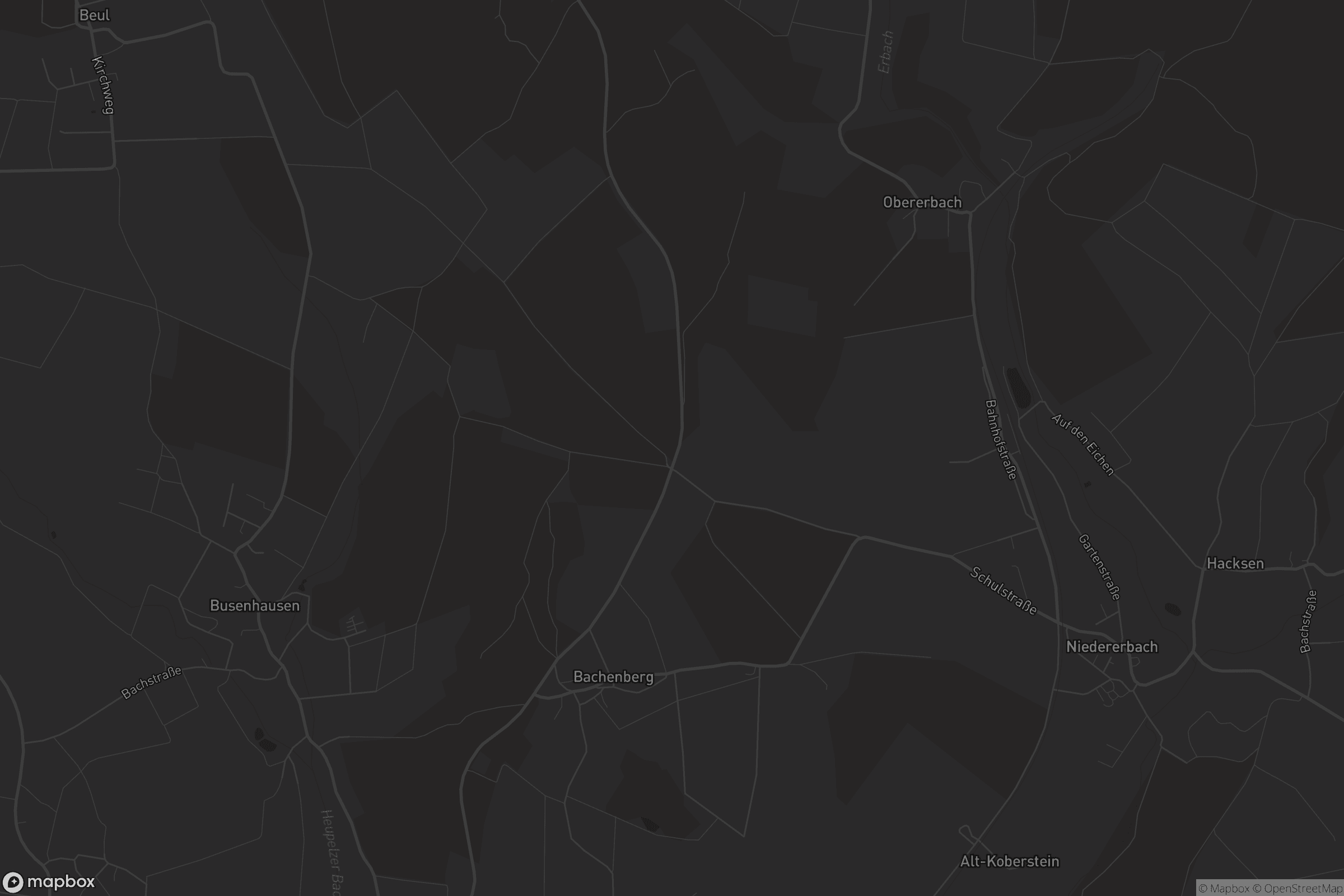 Karte von Bachenberg