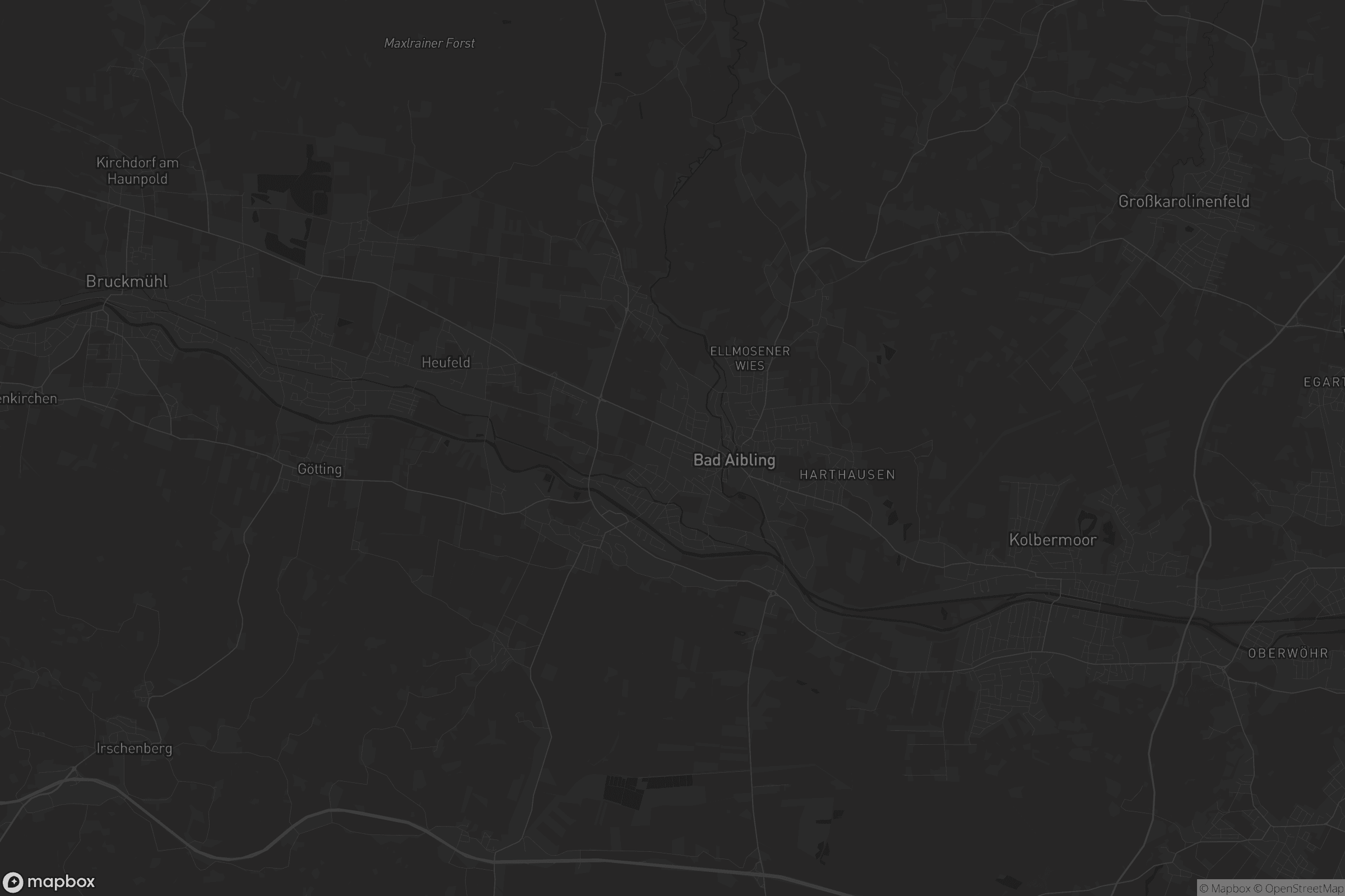 Karte von Bad Aibling