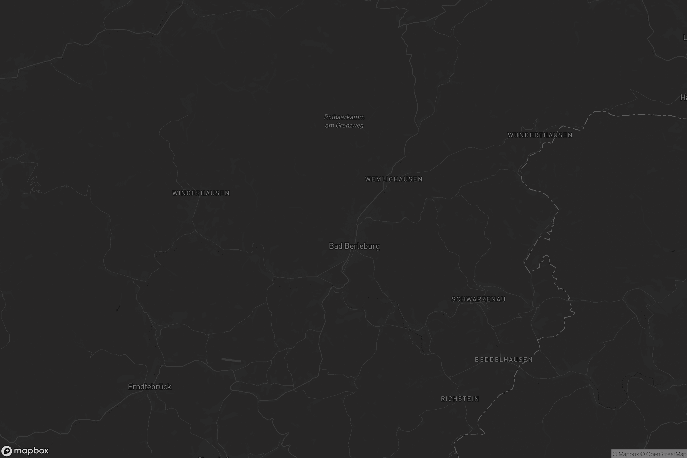 Karte von Bad Berleburg