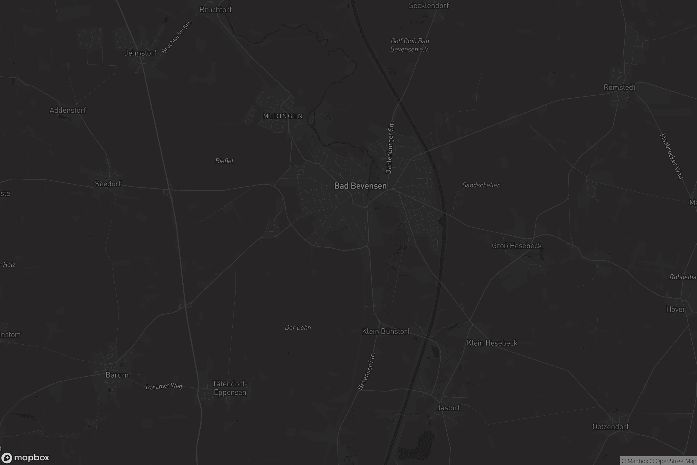 Karte von Bad Bevensen