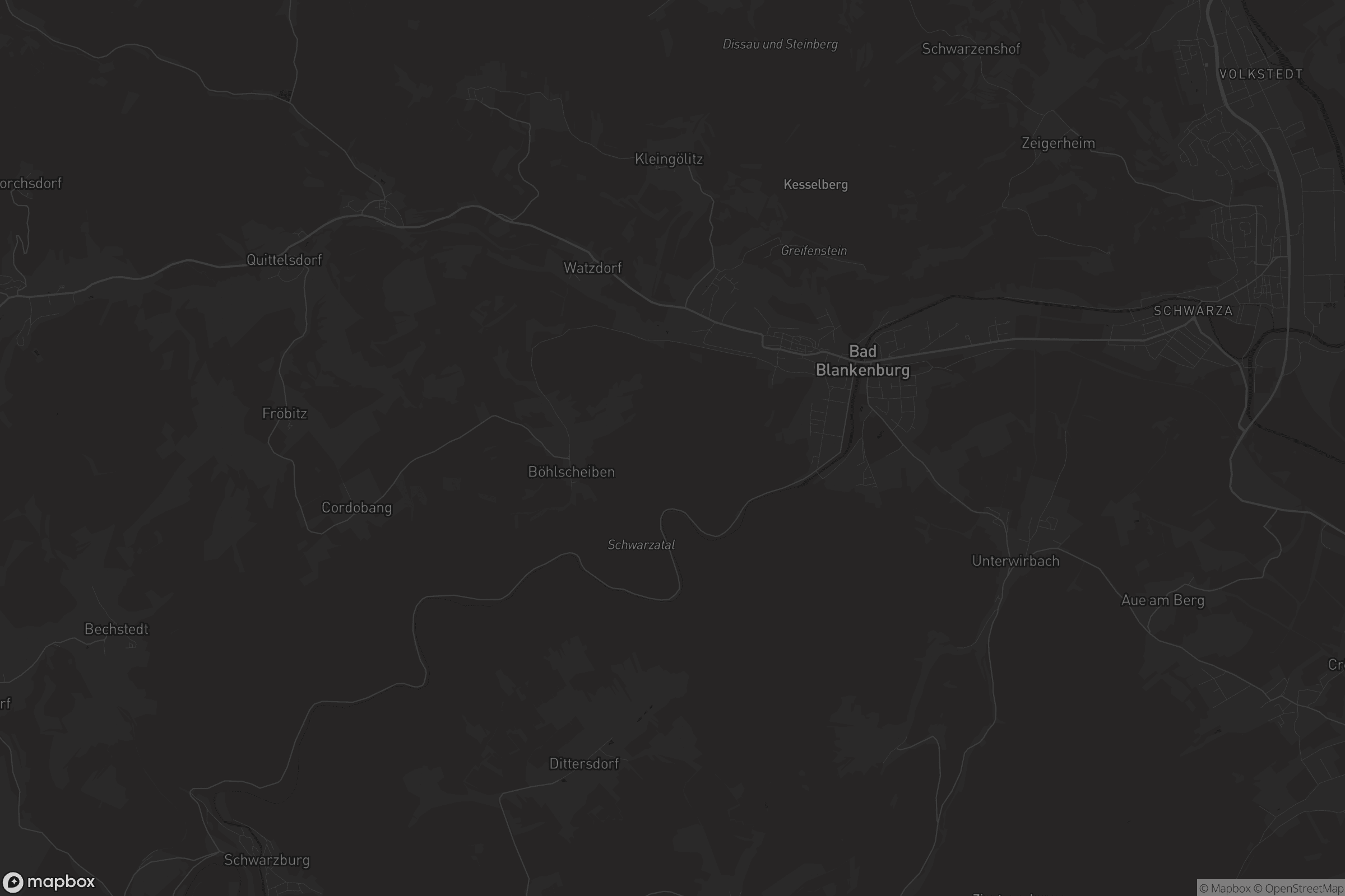 Karte von Bad Blankenburg