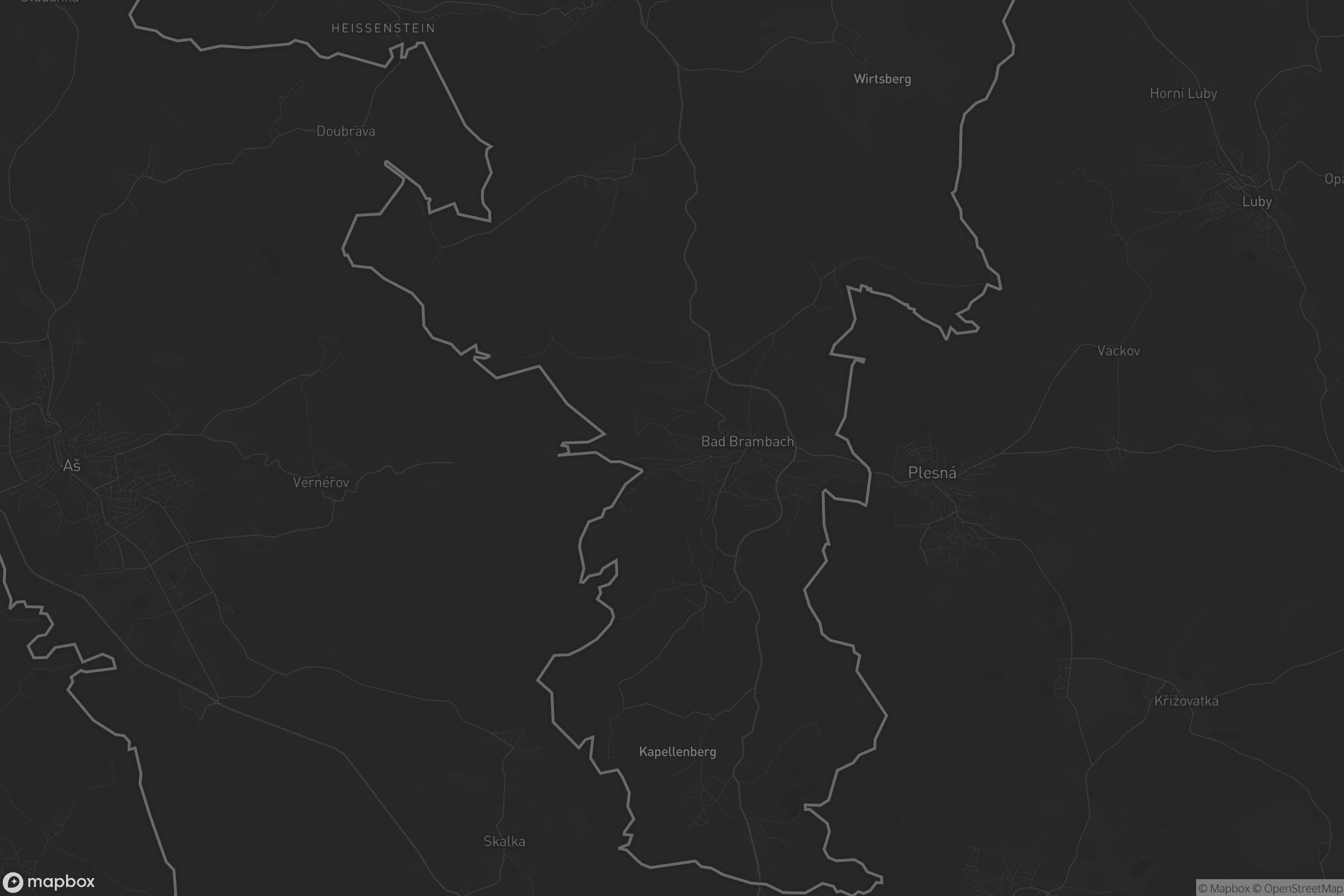 Karte von Bad Brambach