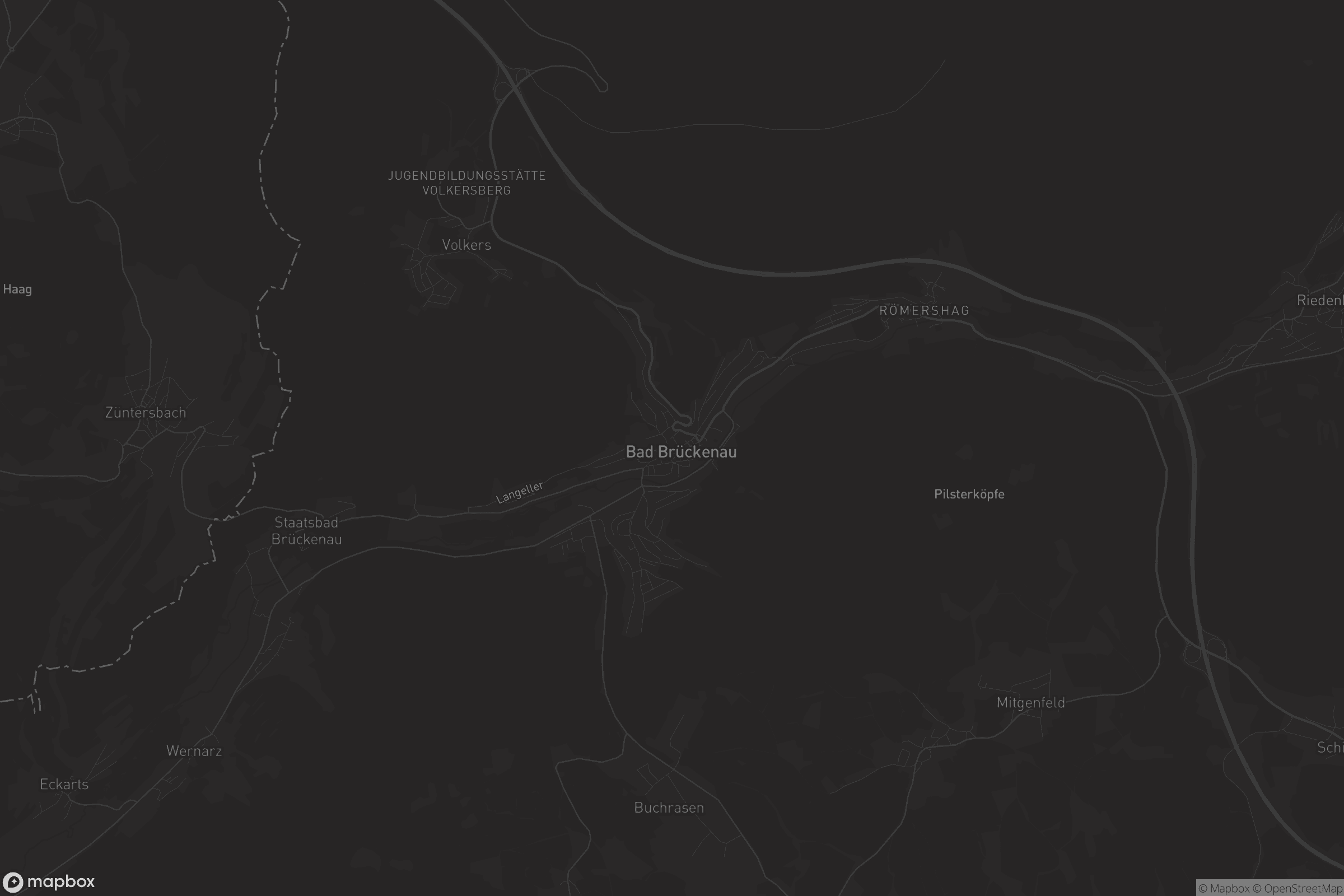 Karte von Bad Brückenau