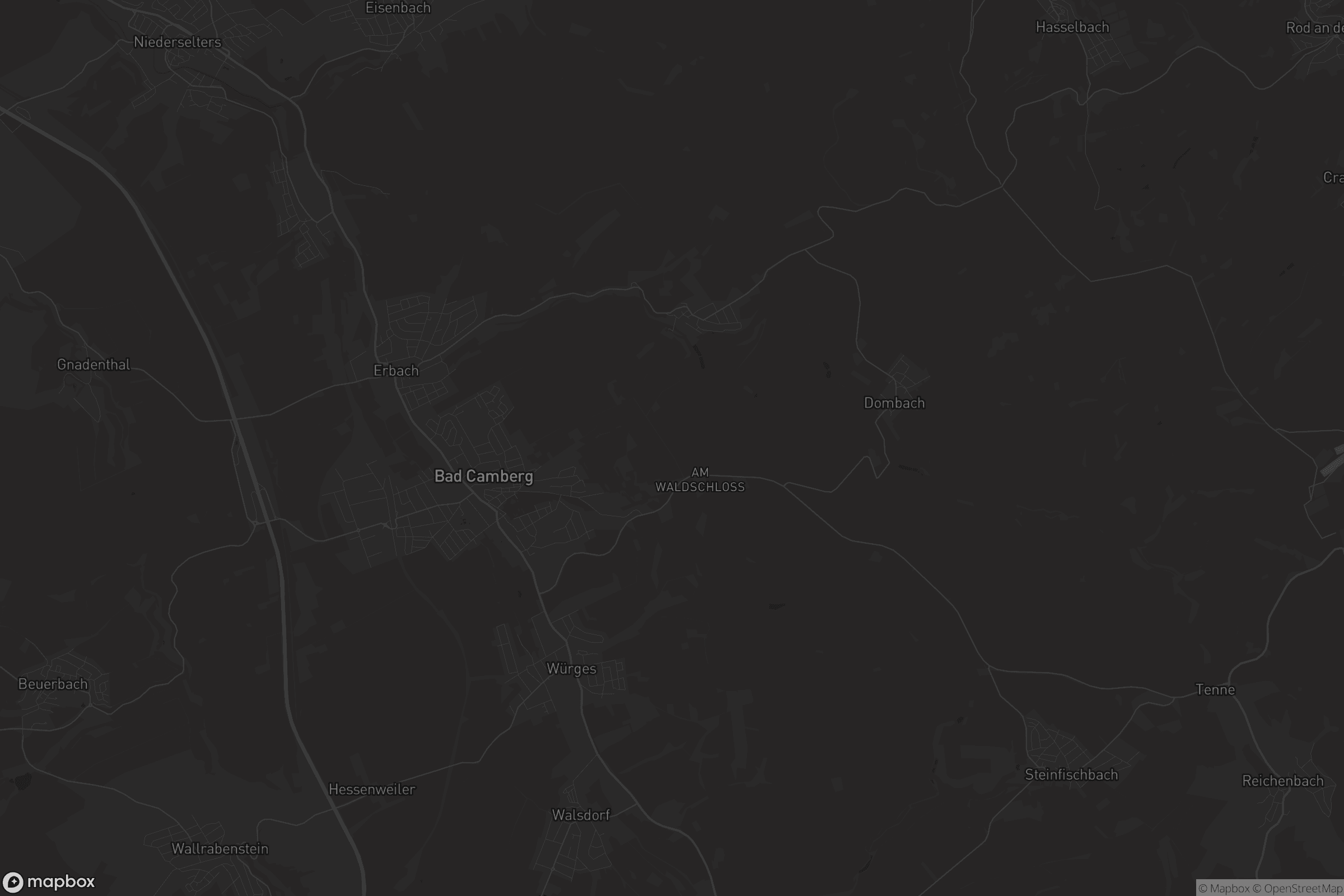 Karte von Bad Camberg