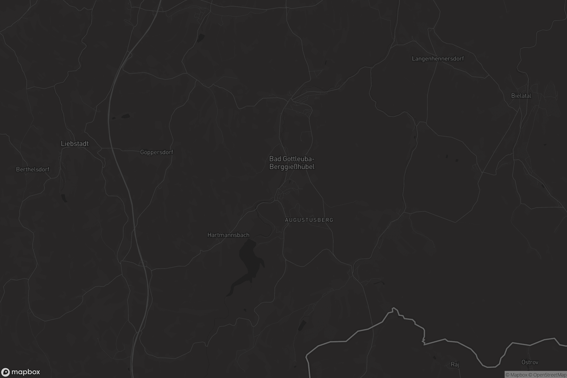 Karte von Bad Gottleuba