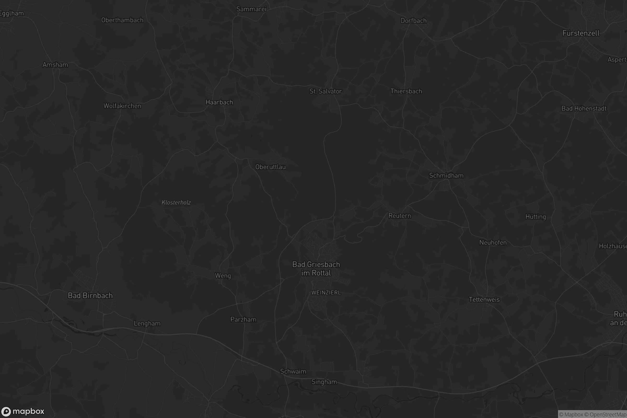 Karte von Bad Griesbach i.Rottal