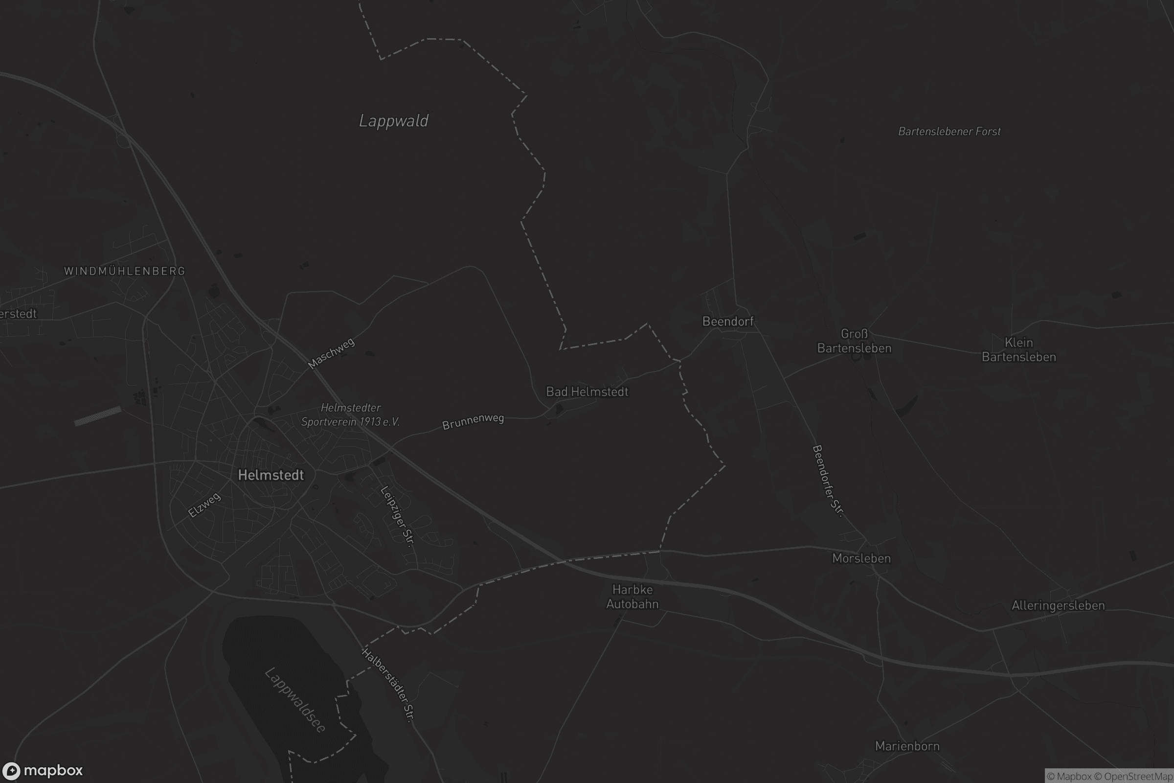 Karte von Bad Helmstedt