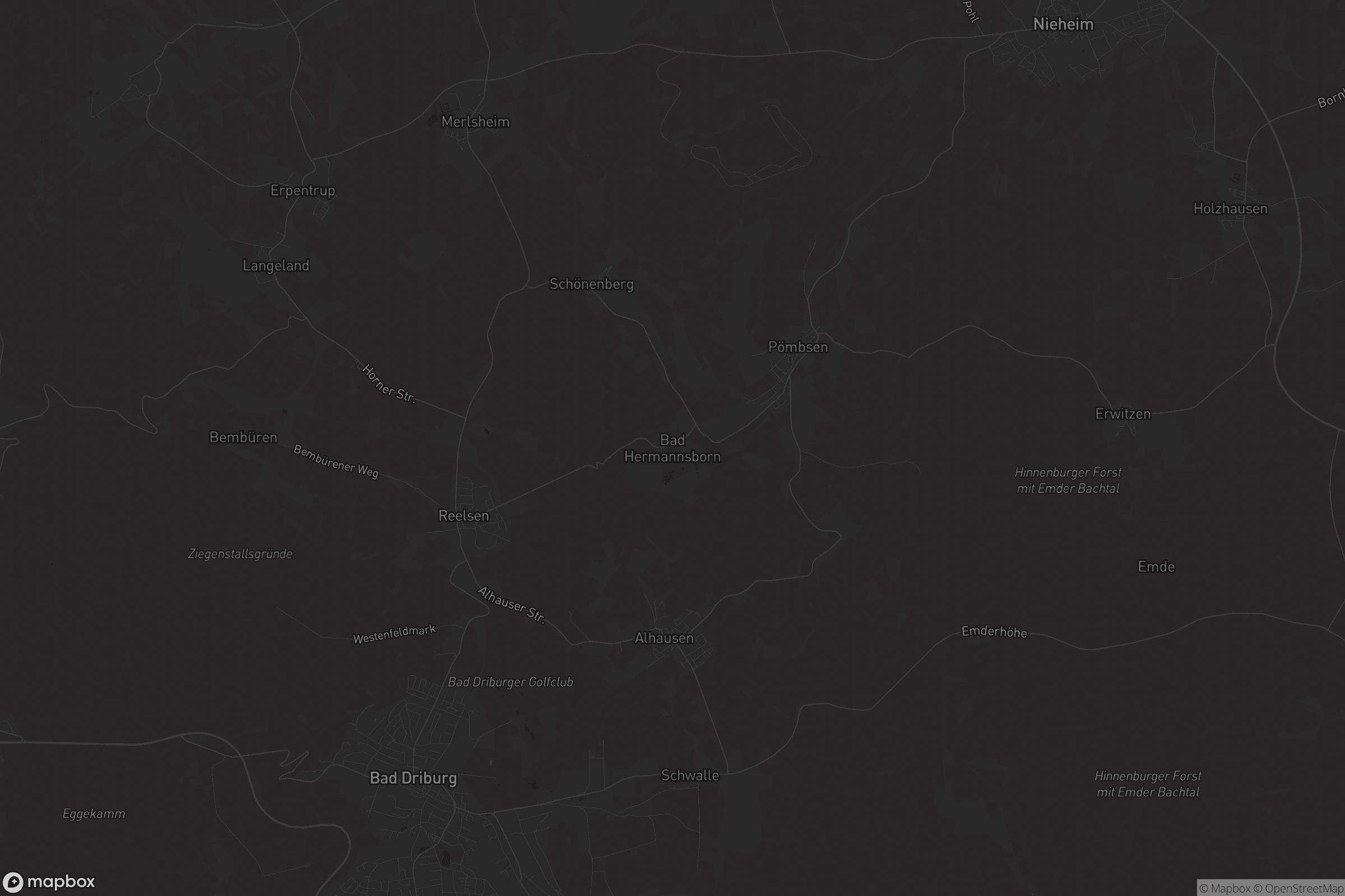 Karte von Bad Hermannsborn