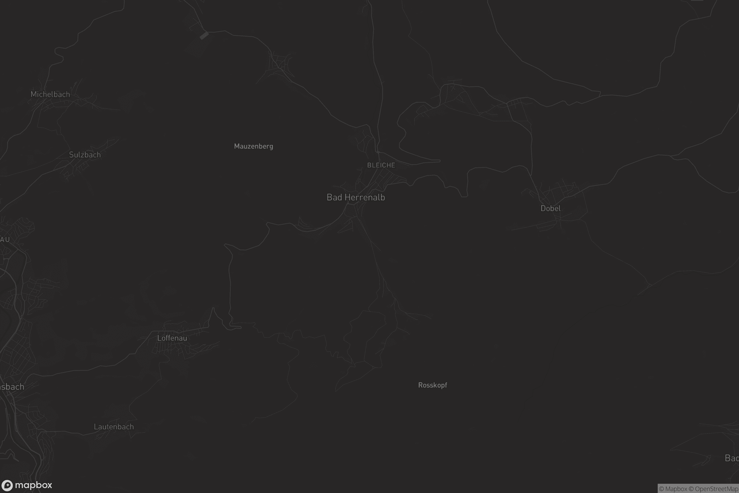 Karte von Bad Herrenalb