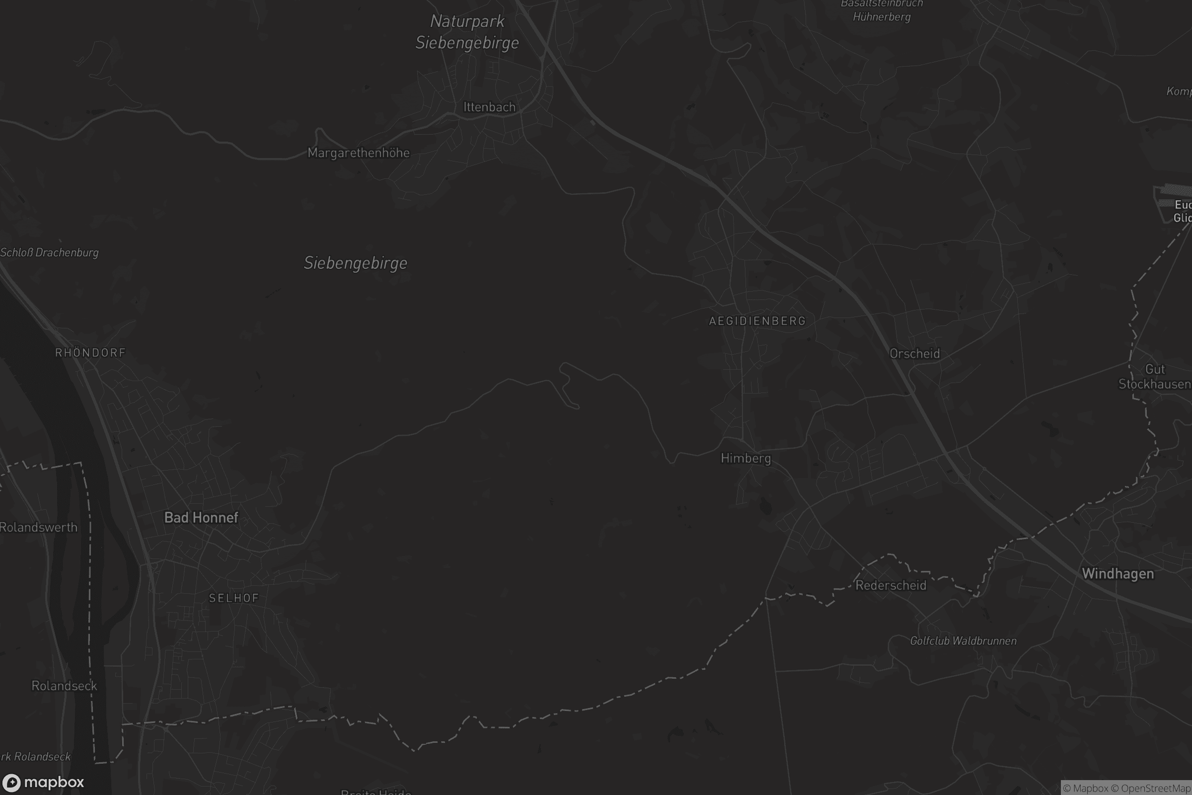 Karte von Bad Honnef