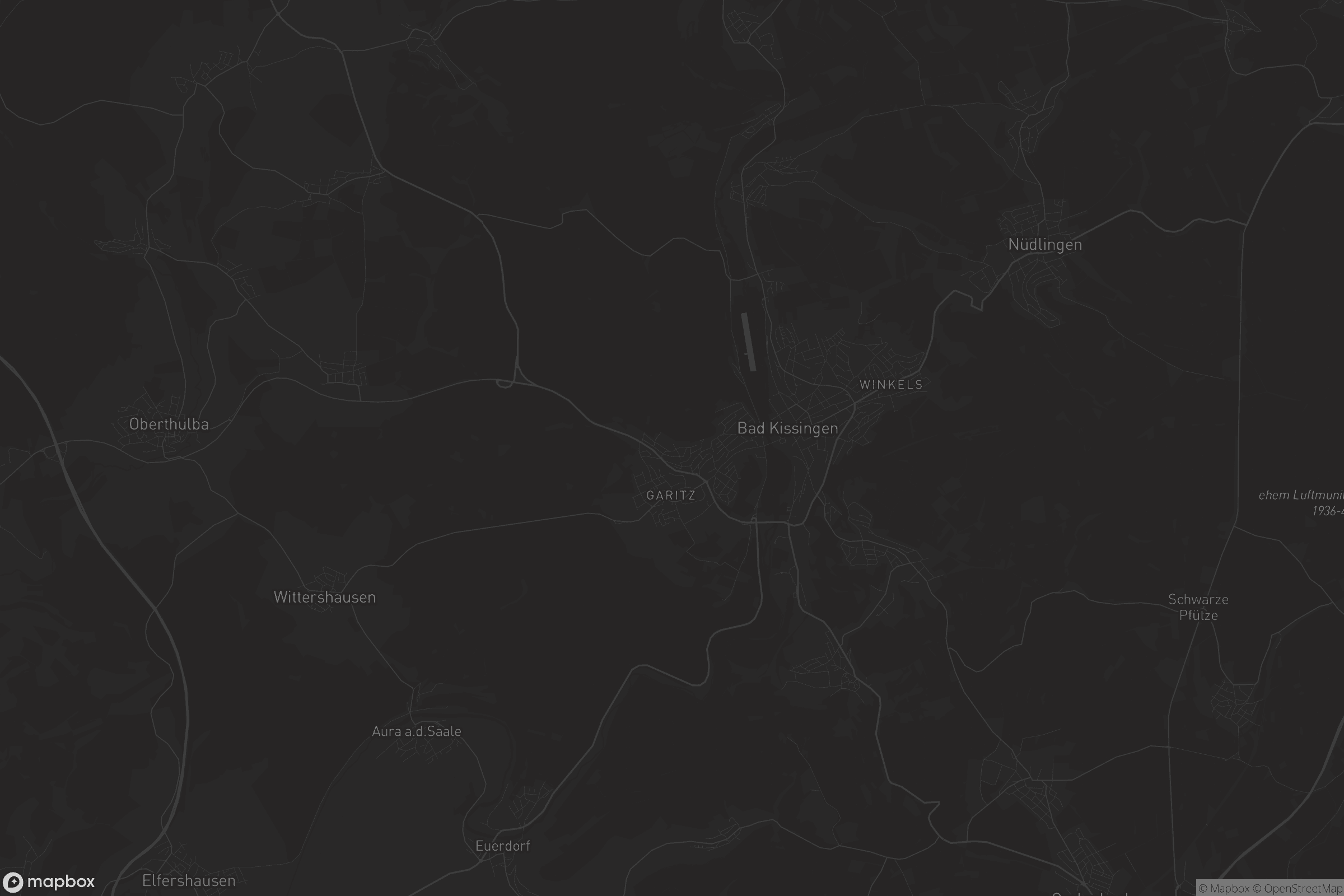 Karte von Bad Kissingen