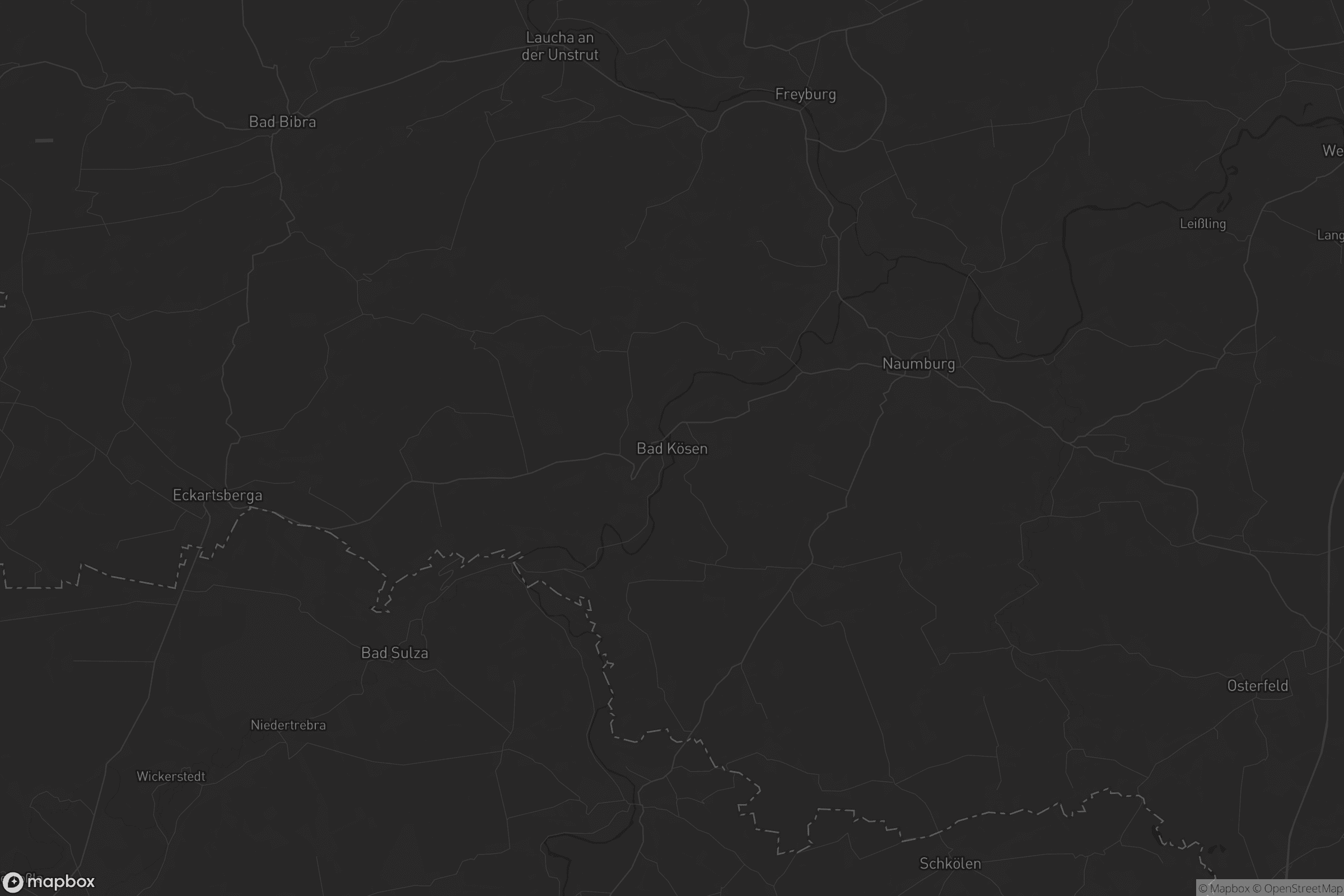 Karte von Bad Kösen