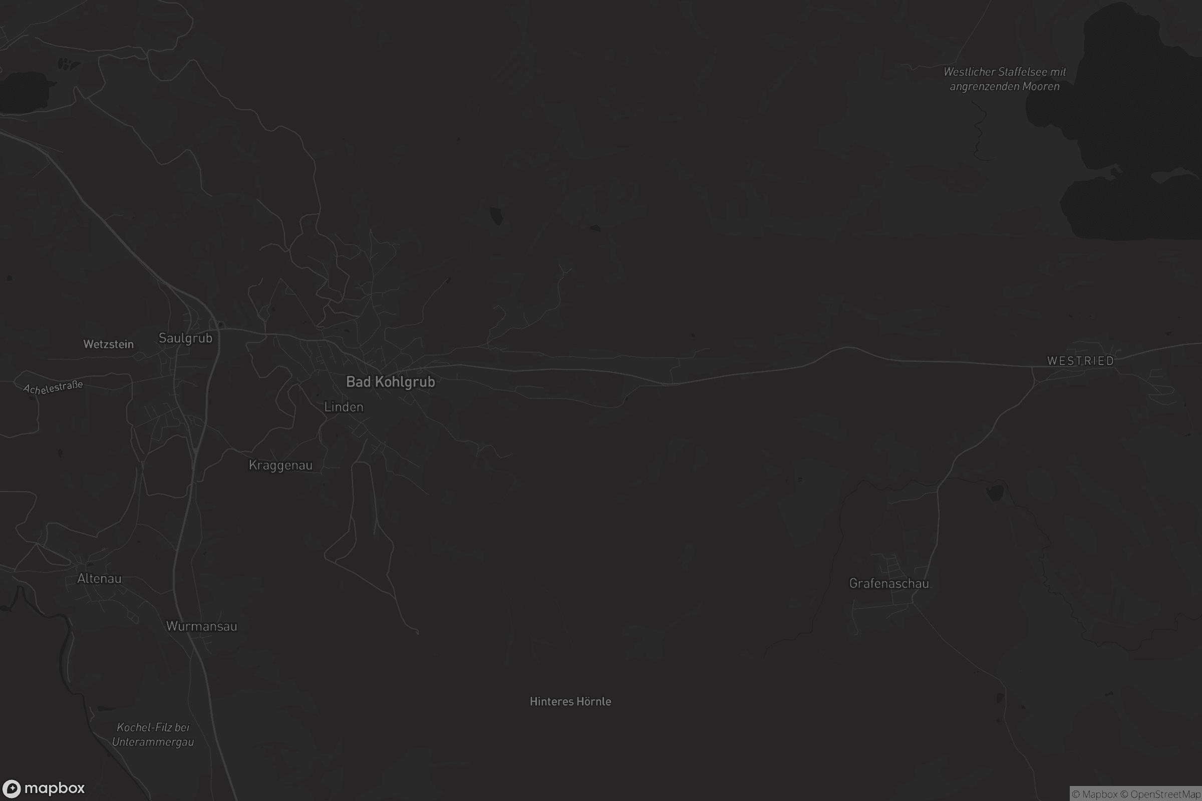 Karte von Bad Kohlgrub