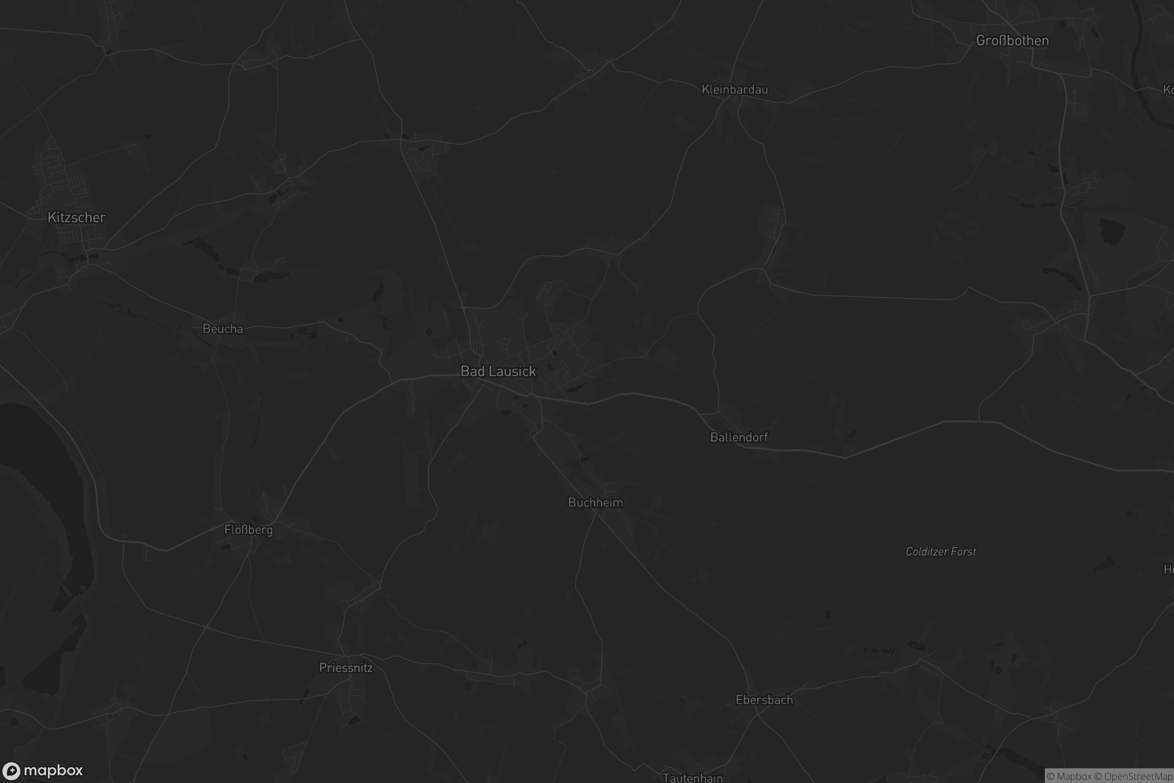 Karte von Bad Lausick