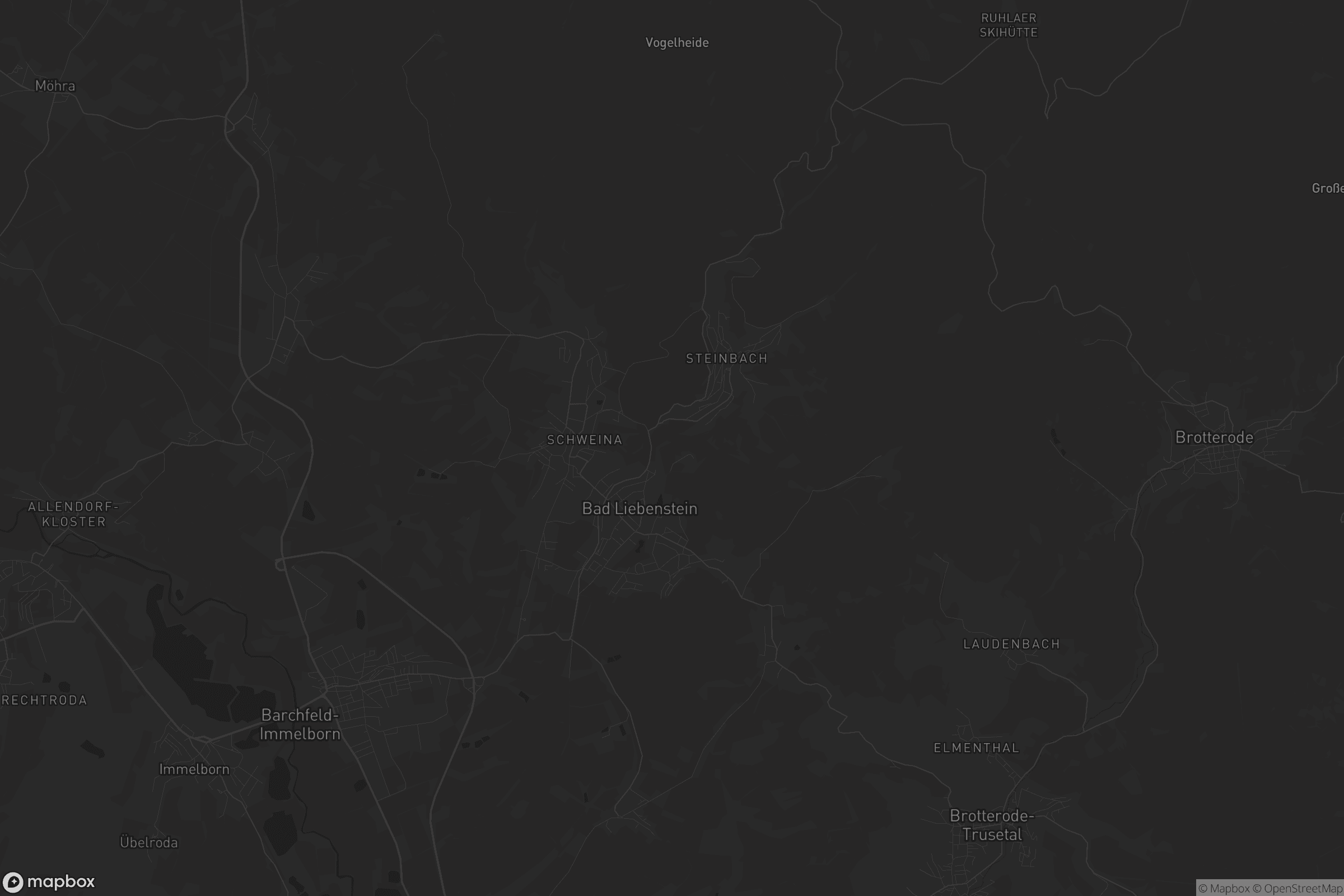 Karte von Bad Liebenstein