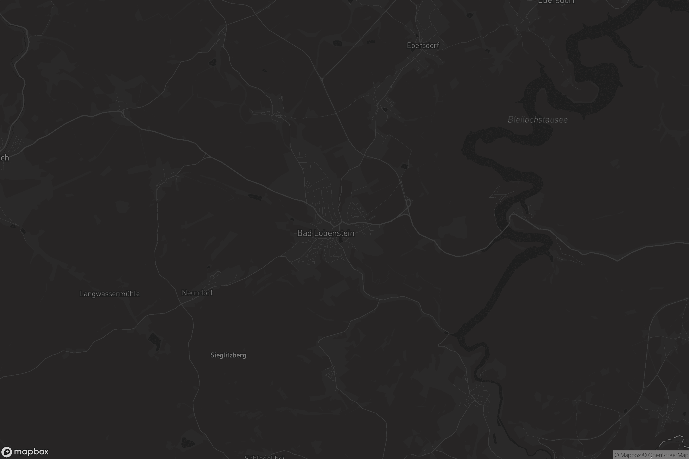 Karte von Bad Lobenstein