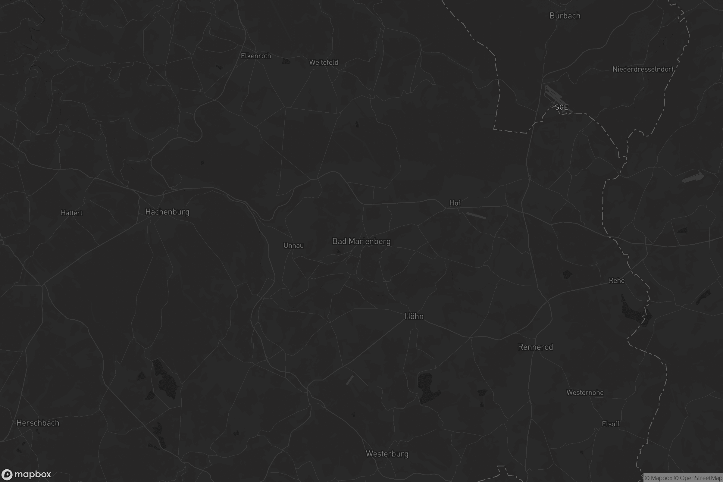 Karte von Bad Marienberg