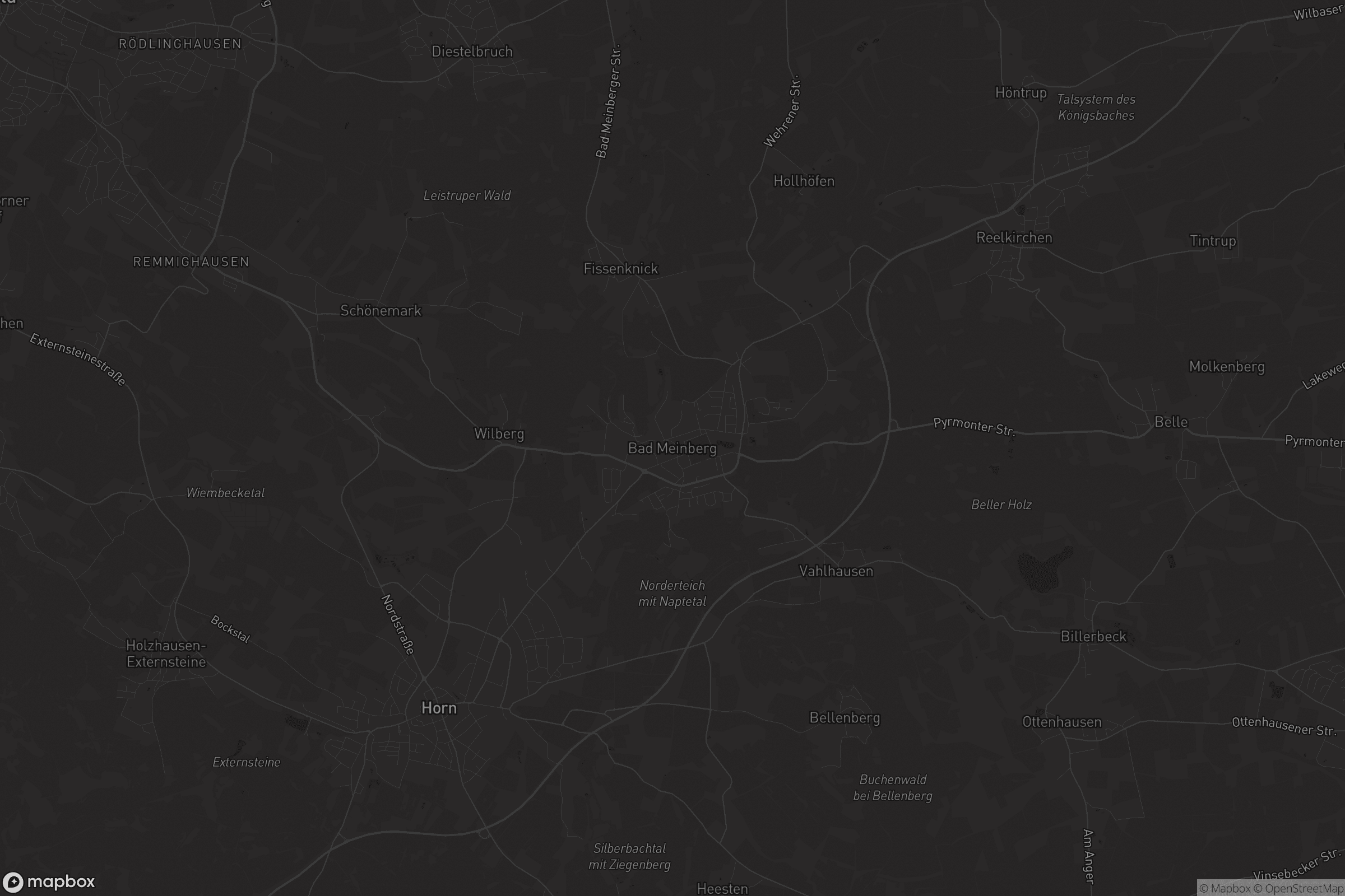 Karte von Bad Meinberg