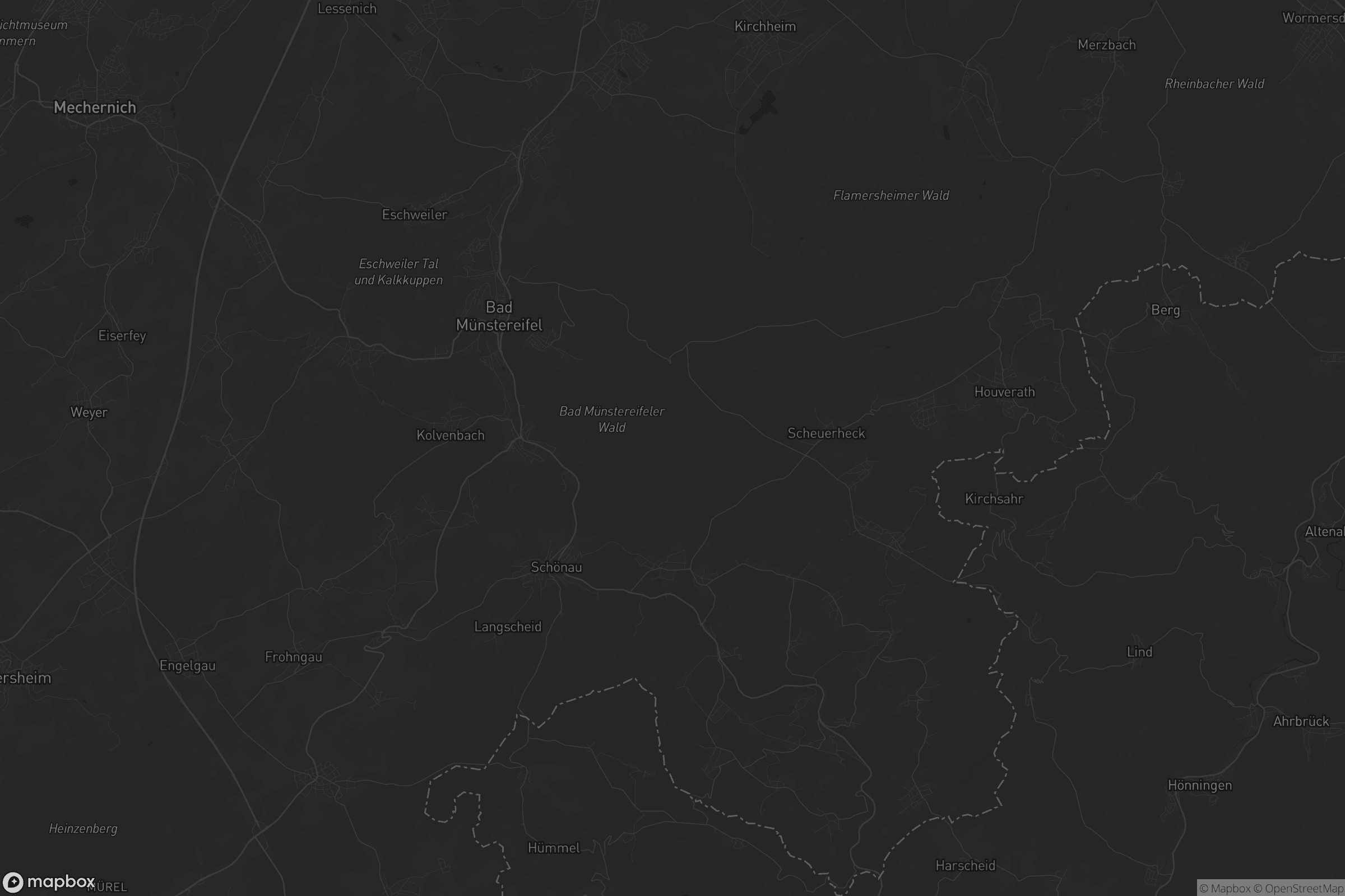 Karte von Bad Münstereifel