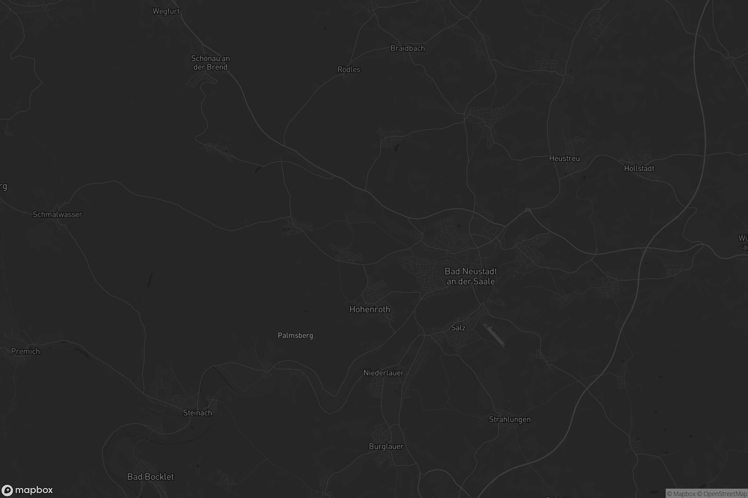 Karte von Bad Neustadt an der Saale (VGem)