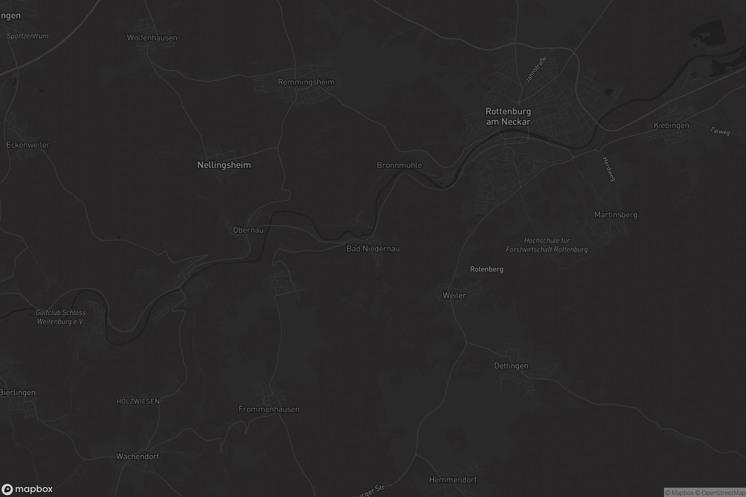 Karte von Bad Niedernau