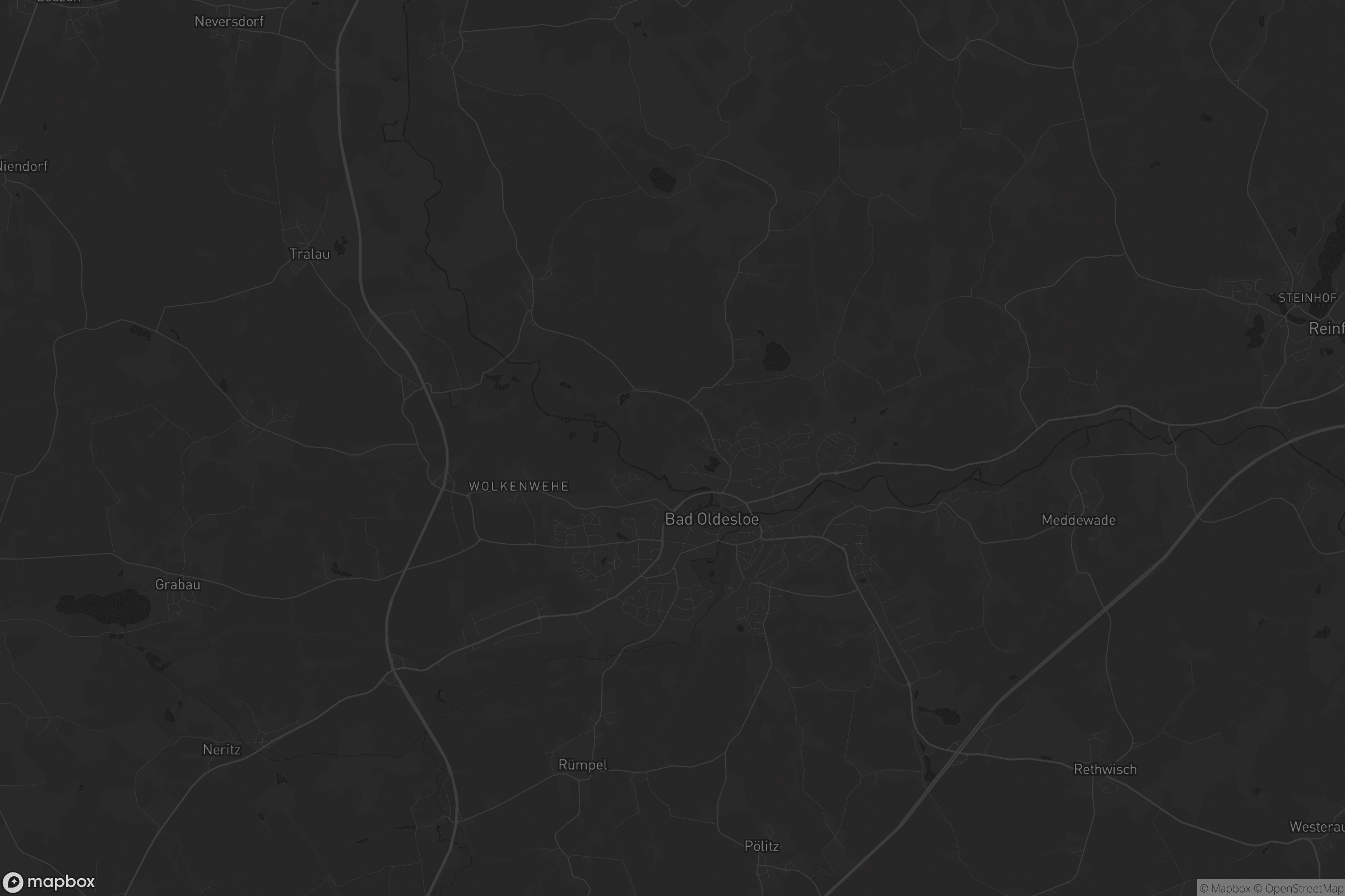 Karte von Bad Oldesloe