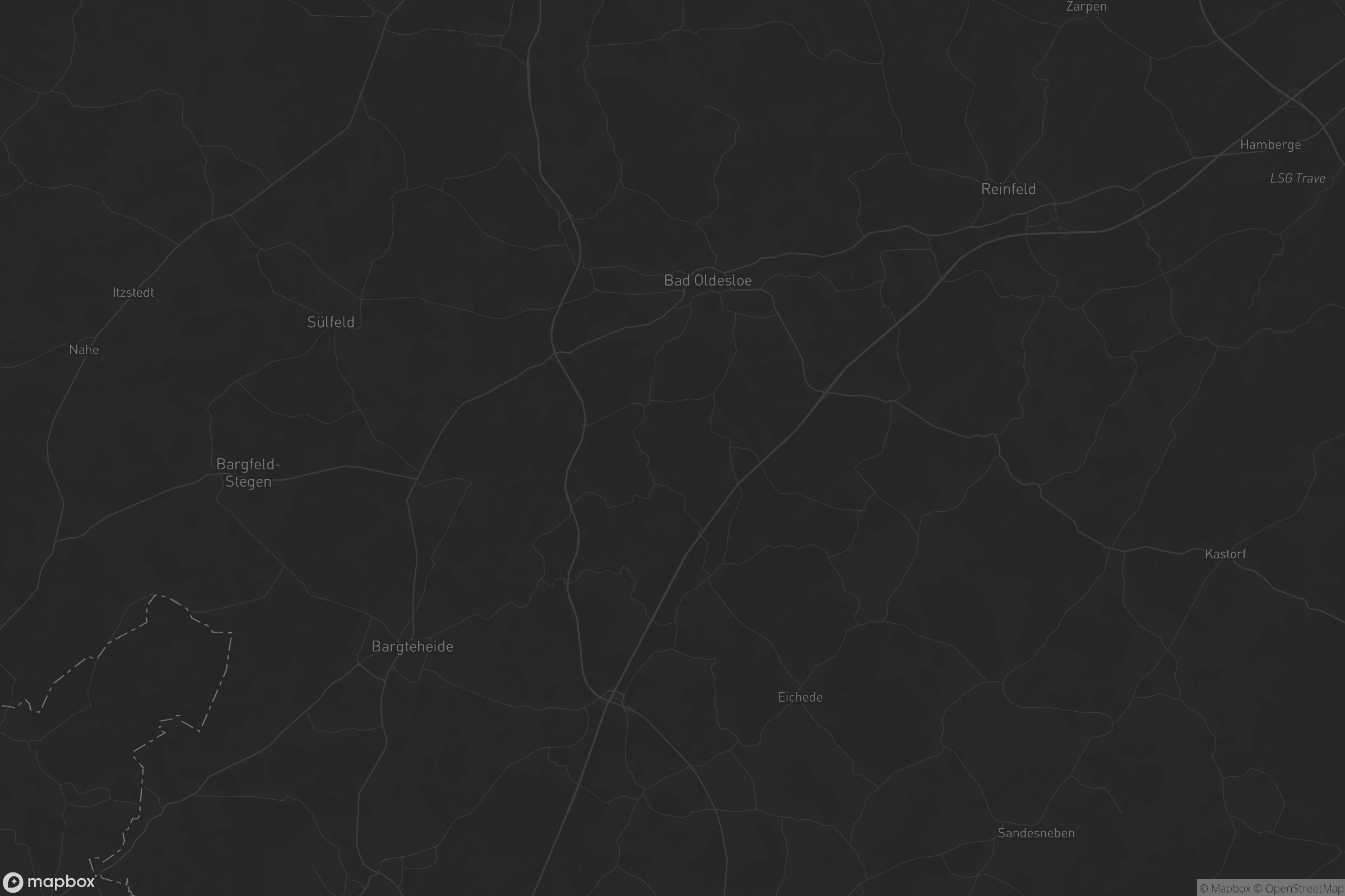 Karte von Bad Oldesloe-Land