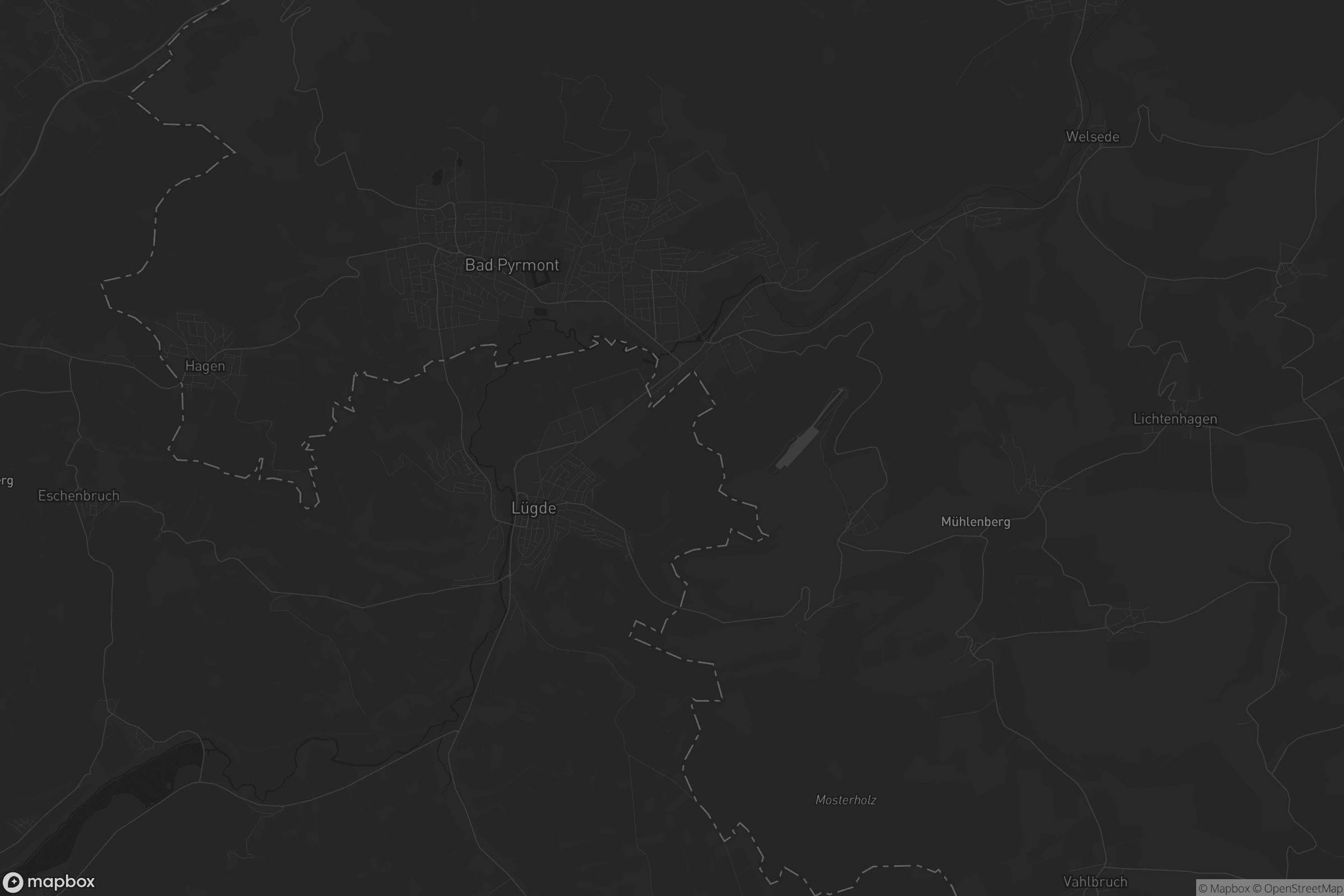 Karte von Bad Pyrmont