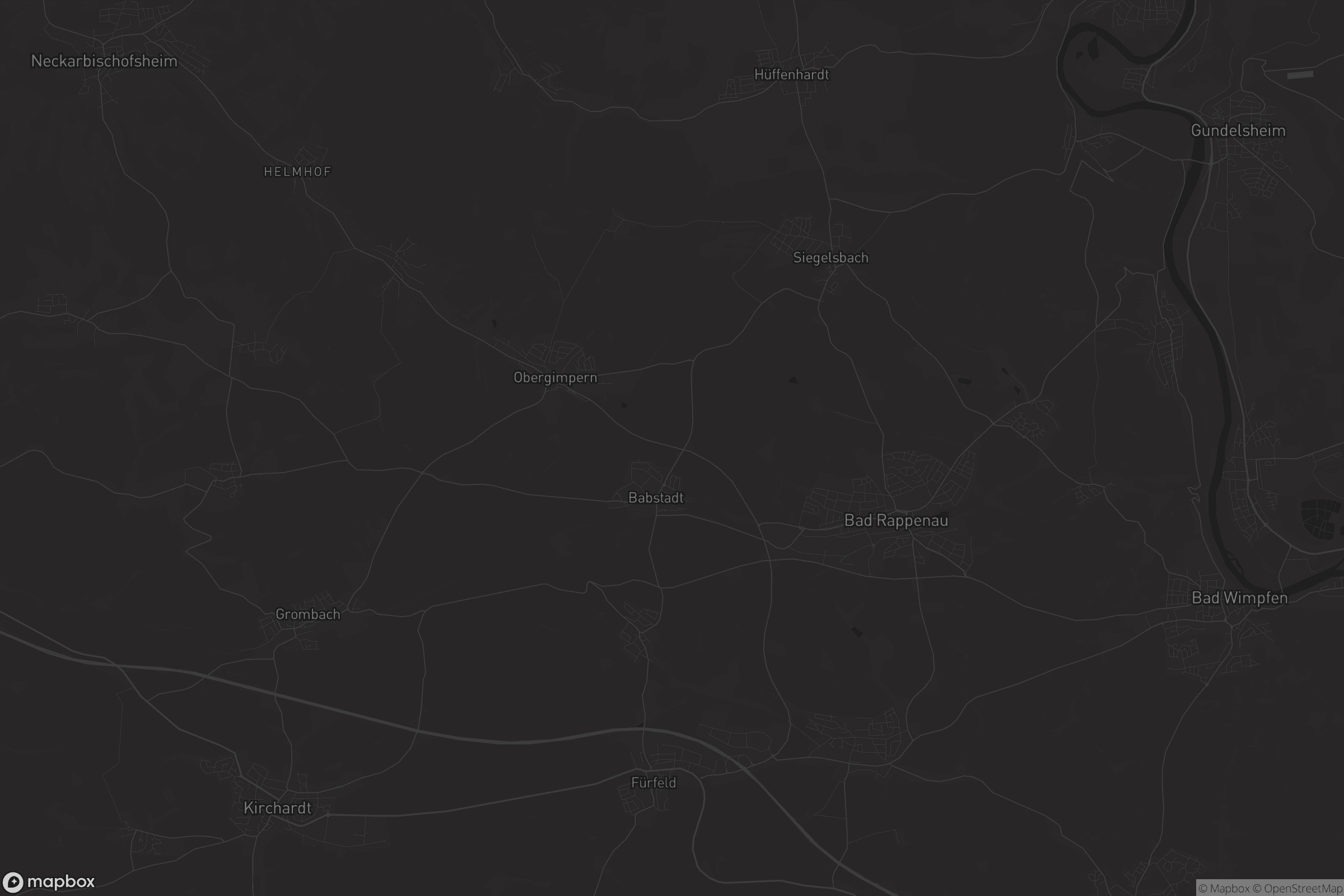 Karte von Bad Rappenau