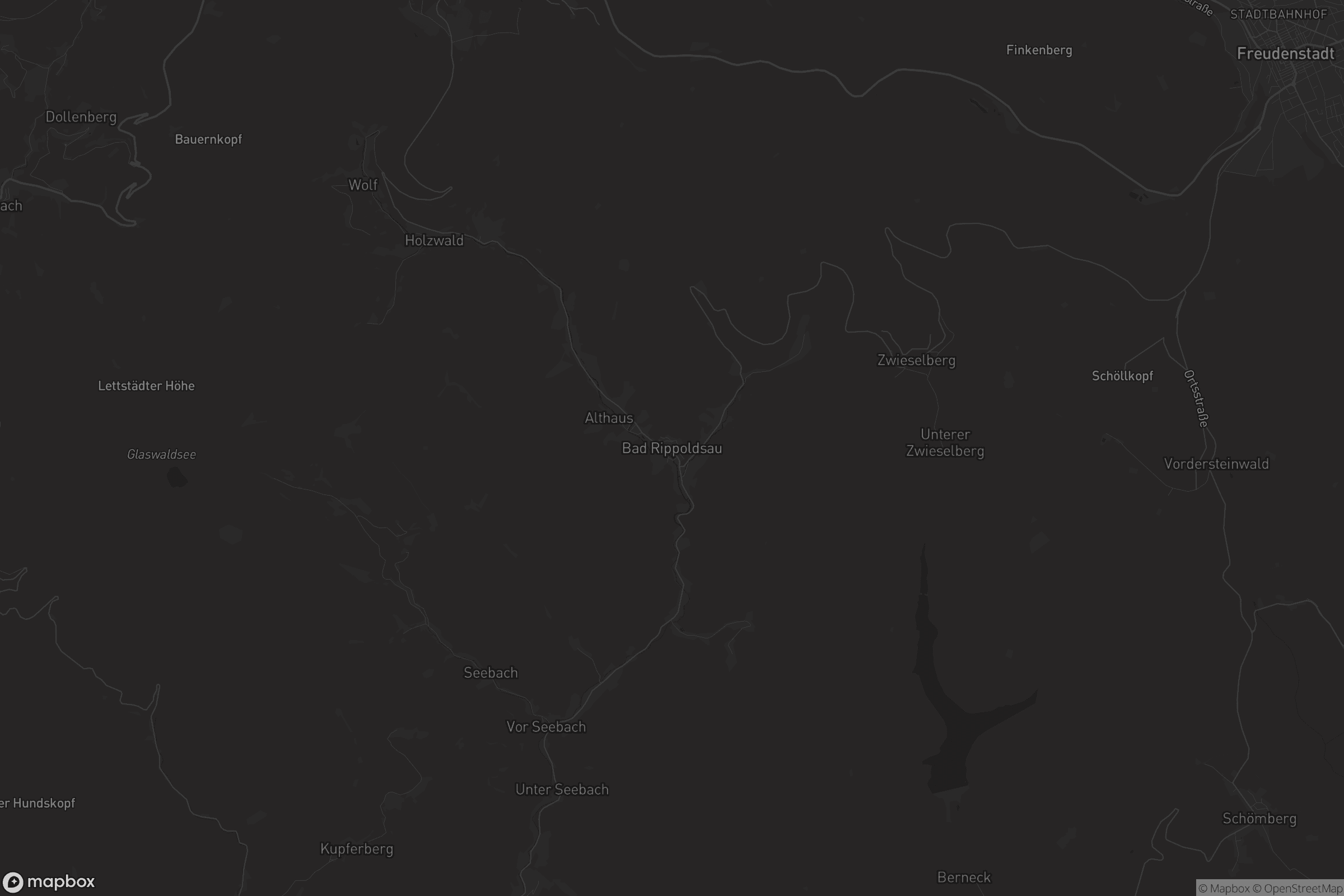 Karte von Bad Rippoldsau