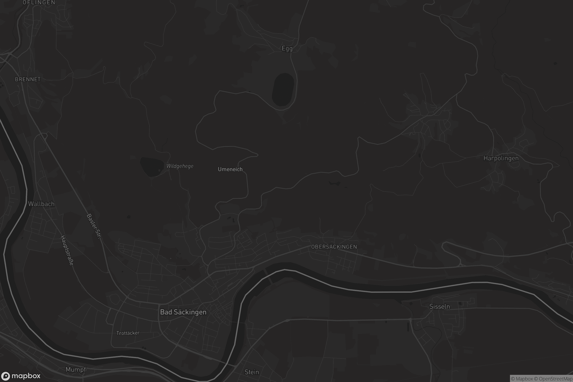 Karte von Bad Säckingen
