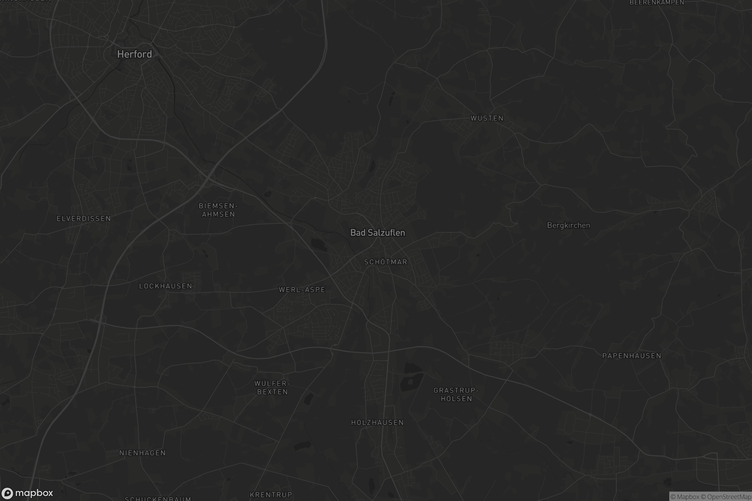 Karte von Bad Salzuflen