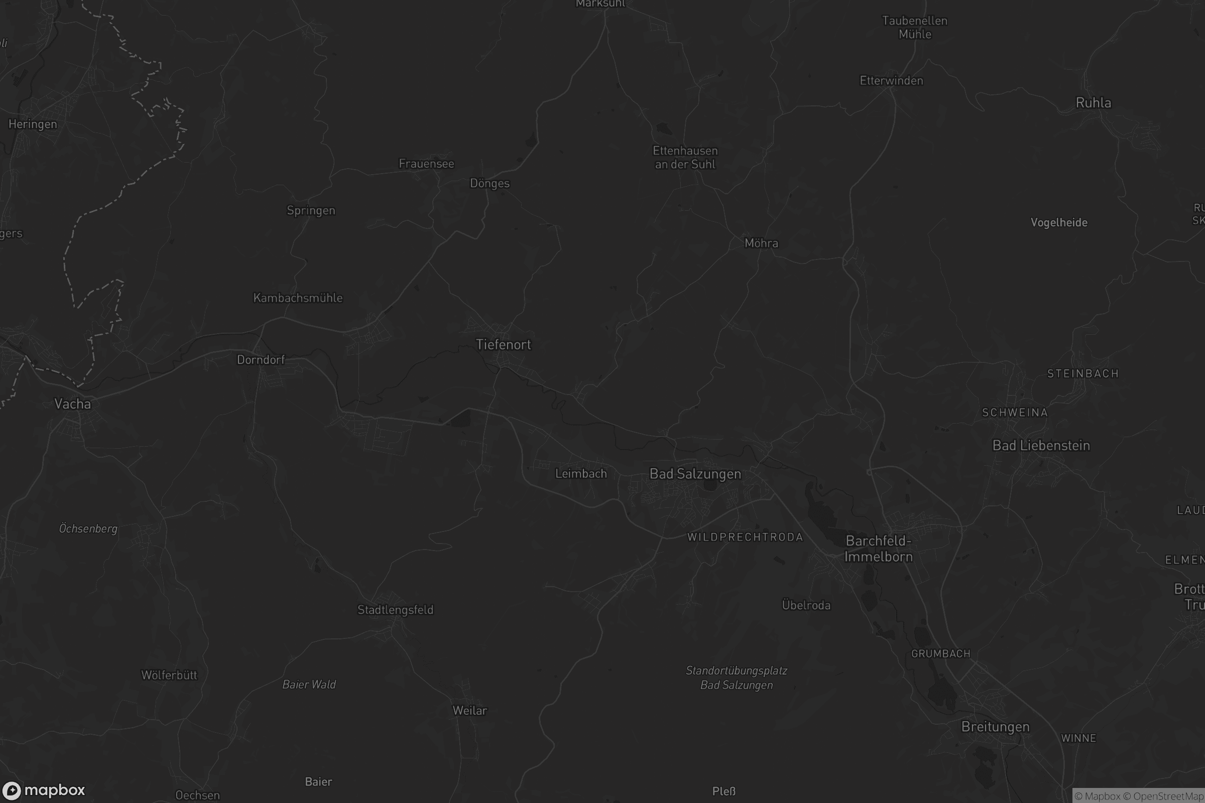 Karte von Bad Salzungen