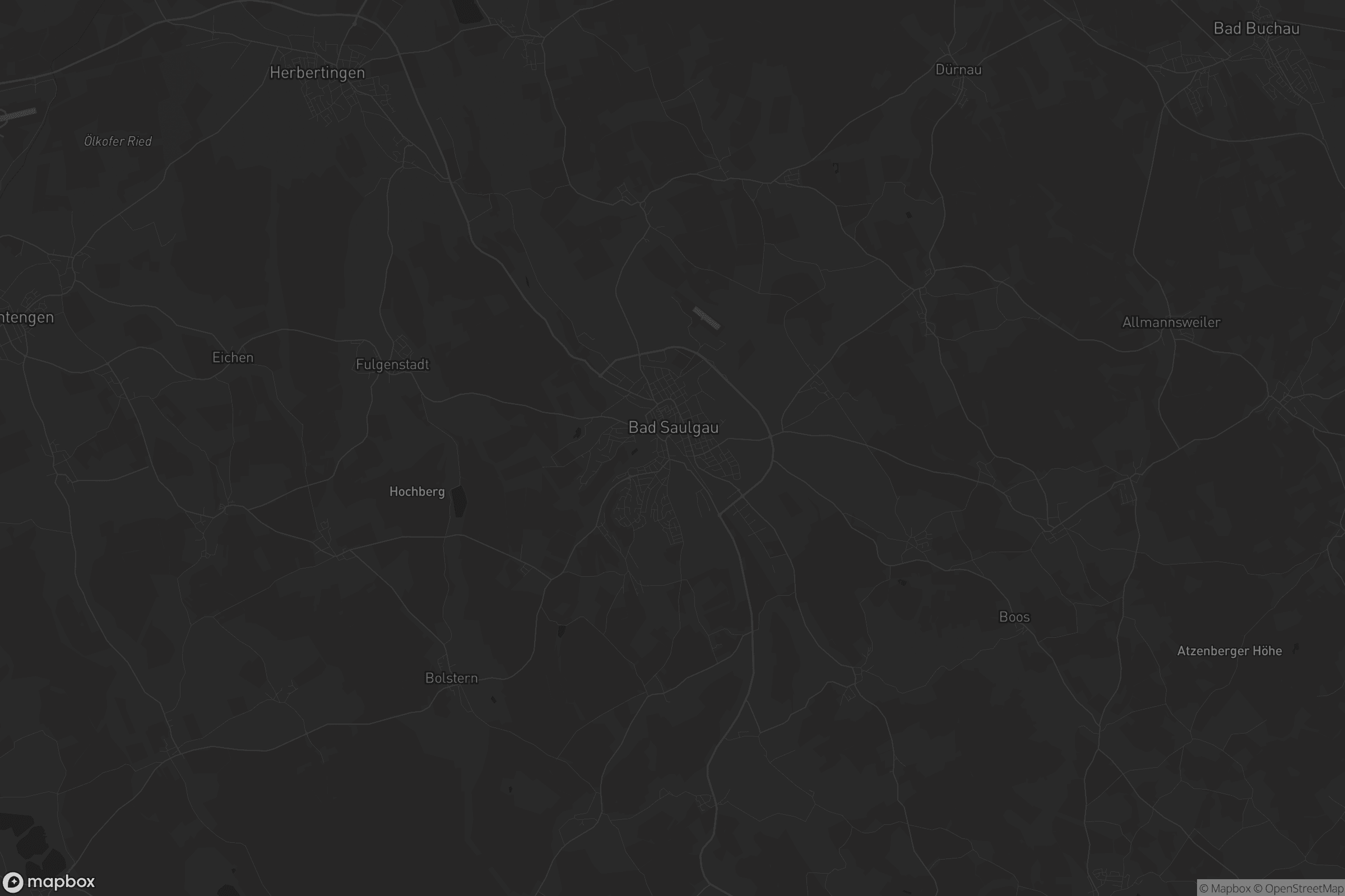 Karte von Bad Saulgau